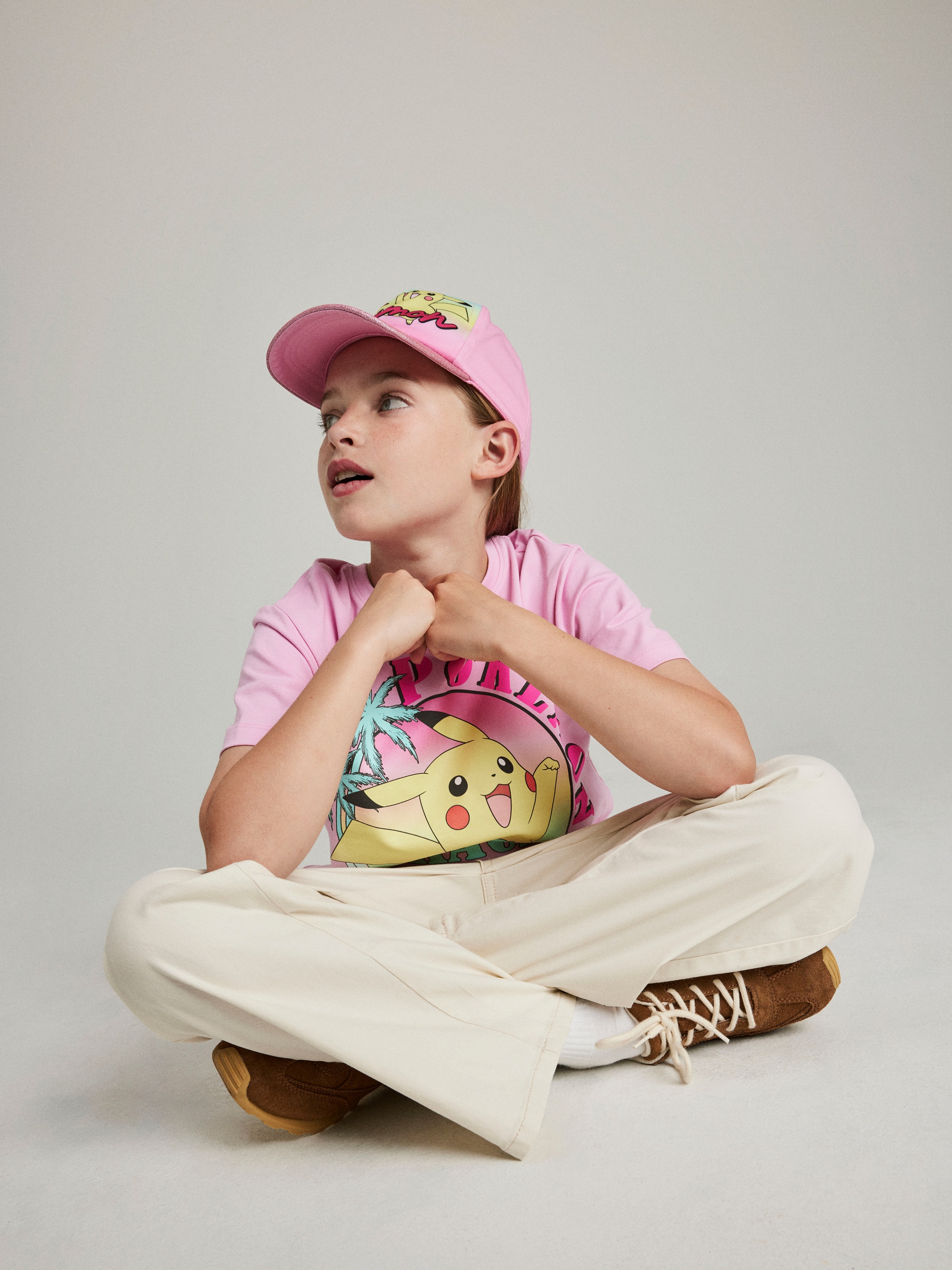 Name It T-Shirt »NKFFAMI POKEMON SS NREG TOP SKY«, mit sü8em Pokémon Frontmotiv