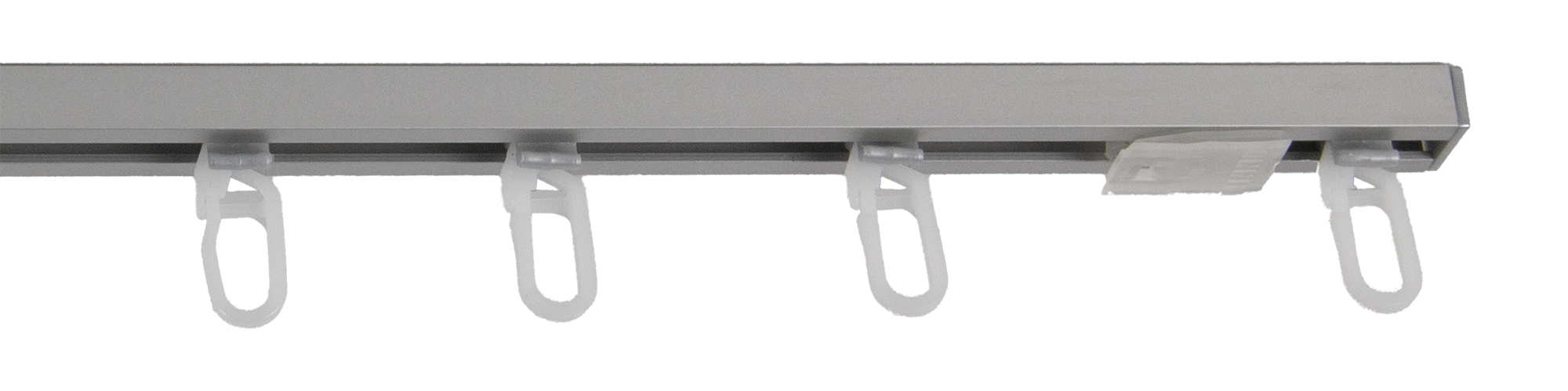 GARESA Gardinenschiene »Linea«, 1 läufig-läufig, Fixmaß, Vorhanggarnitur, einfache Montage, Wandmontage