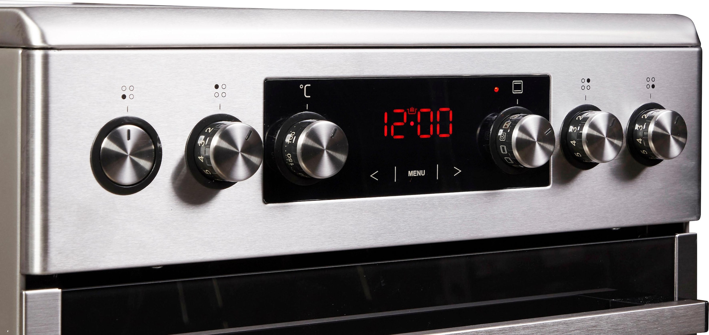 Amica Induktions-Standherd »SHI 905 100 E«, mit Teleskopauszug nachrüstbar, Steam Clean