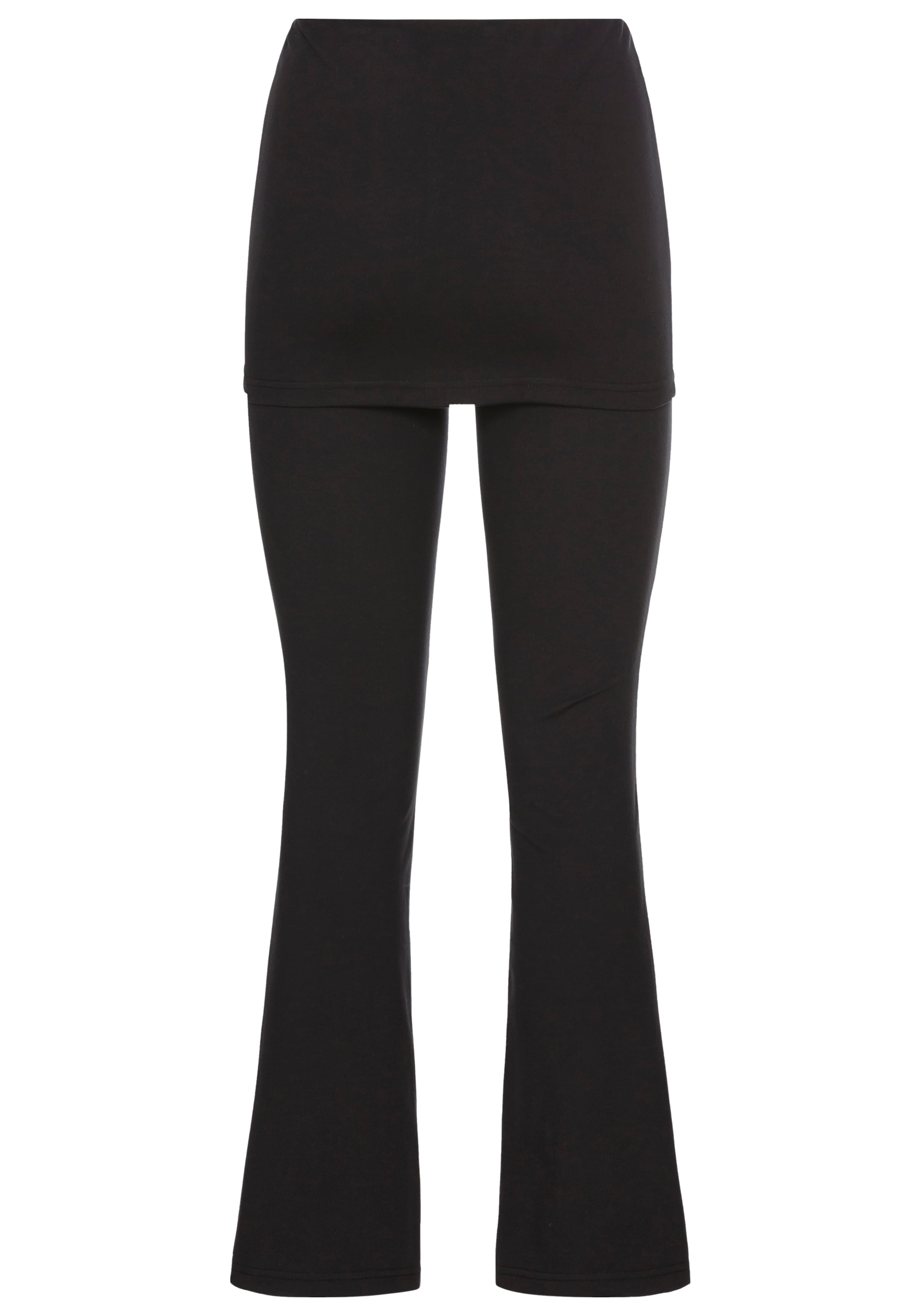 FAYN SPORTS Jazzpants »Jersey Leggings«, mit angenähtem Rock