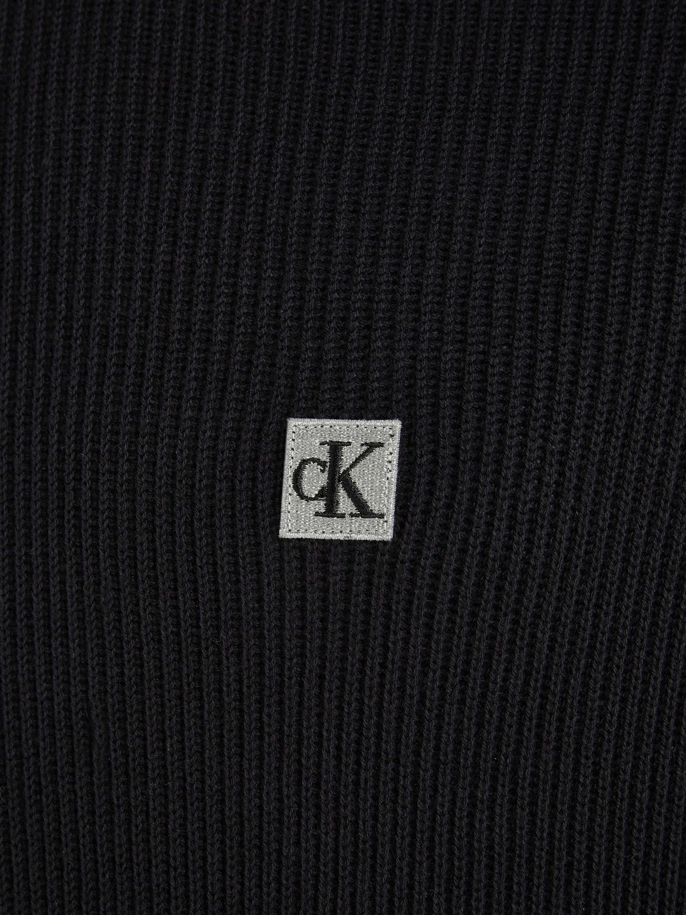 Calvin Klein Jeans Rundhalspullover »CK EMBRO BADGE SWEATER«