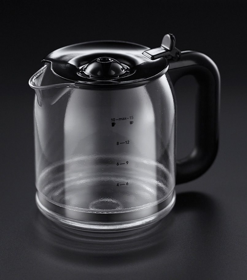 RUSSELL HOBBS Filterkaffeemaschine Buckingham Dig. Glas 20680-56, Filter 1x4  auf Rechnung bestellen