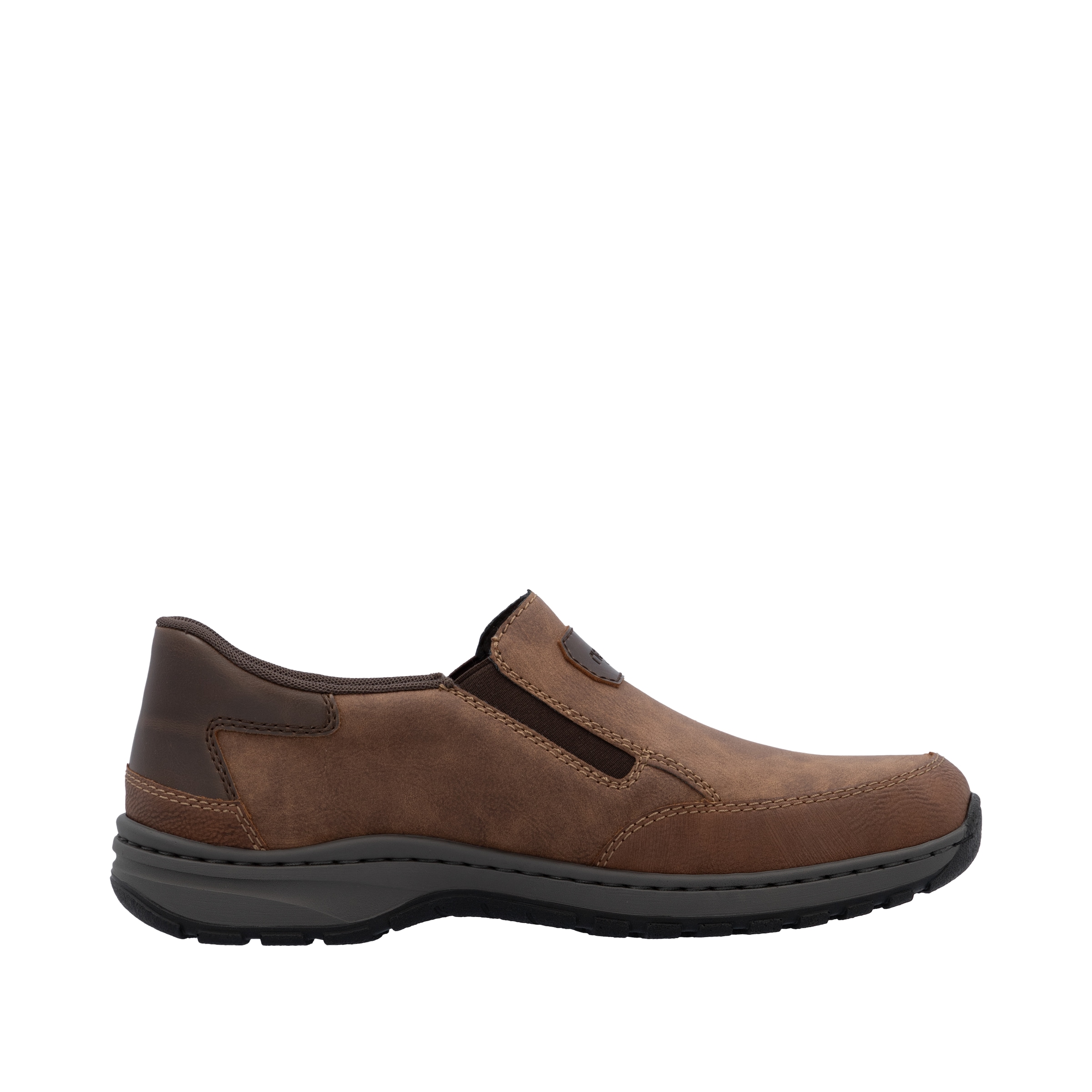 Rieker Slipper, Schlupfschuh, Halbschuh, Slip-on Sneaker mit Stretcheinsätze