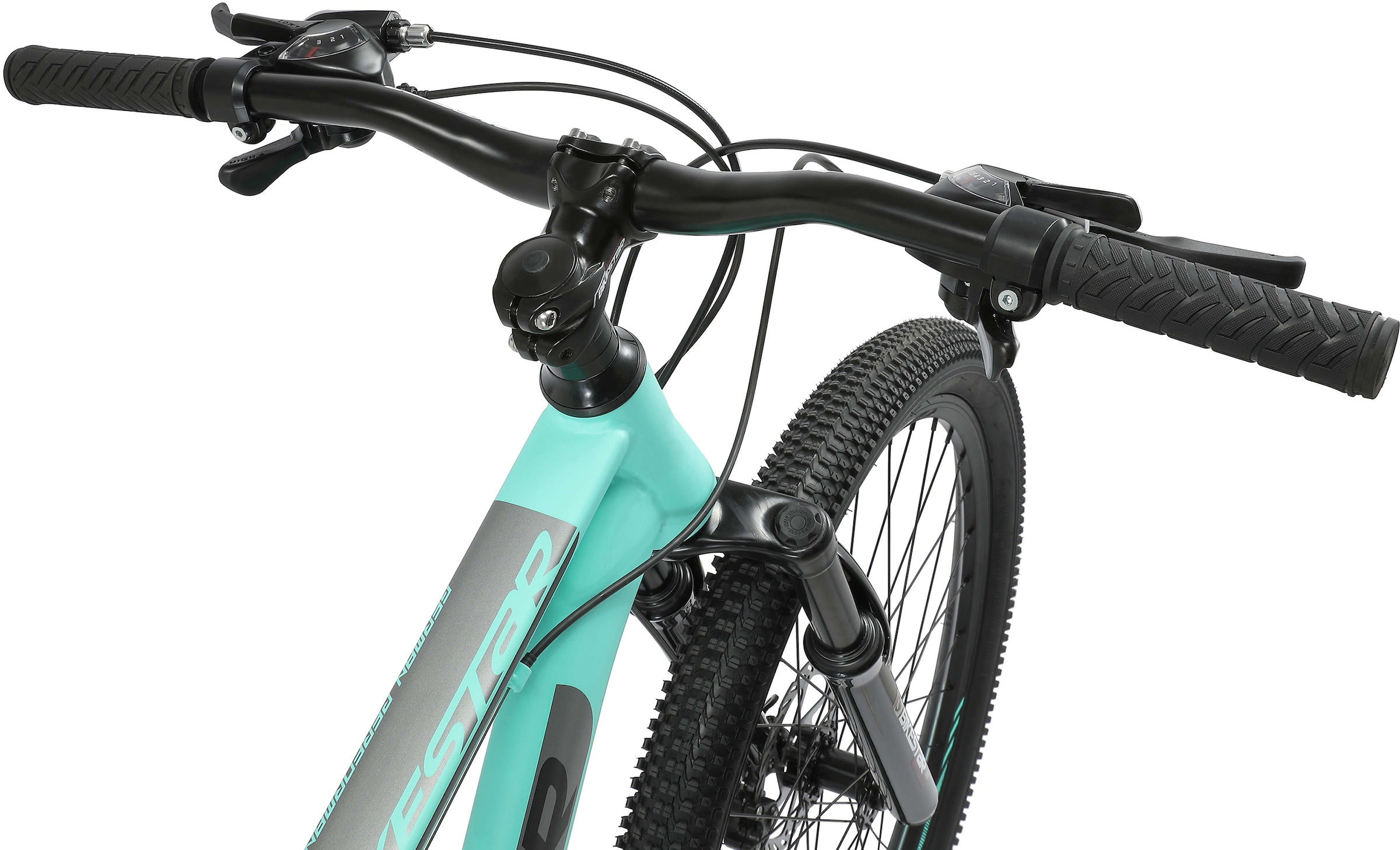 Bikestar Mountainbike 21 Gang Shimano RD-TY300 Schaltwerk Kettenschaltung für Damen und Herren, Kettenschaltung