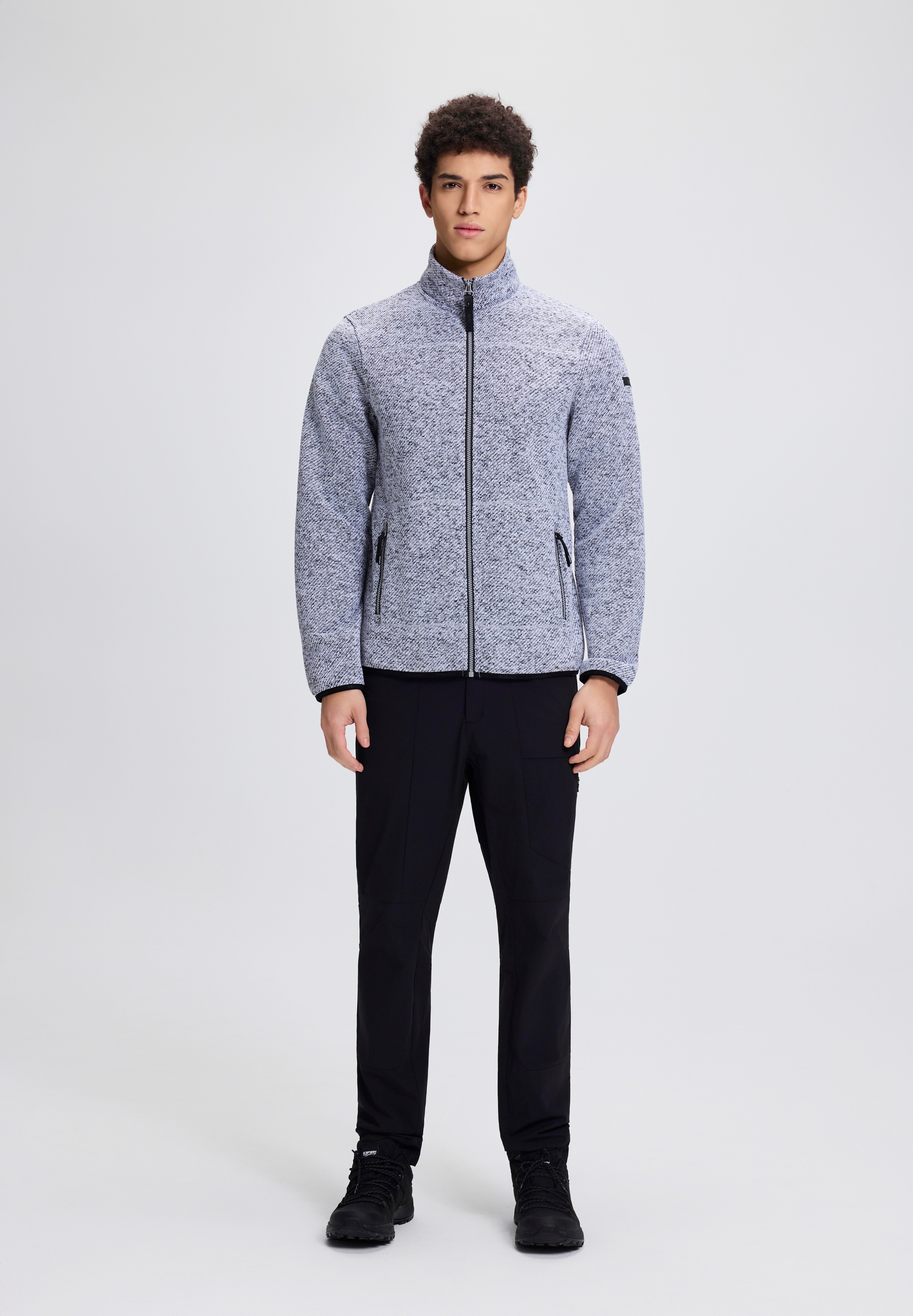 Icepeak Fleecejacke »AGEN« sportlicher Stil, aus schnell trocknendem Thermal-Material