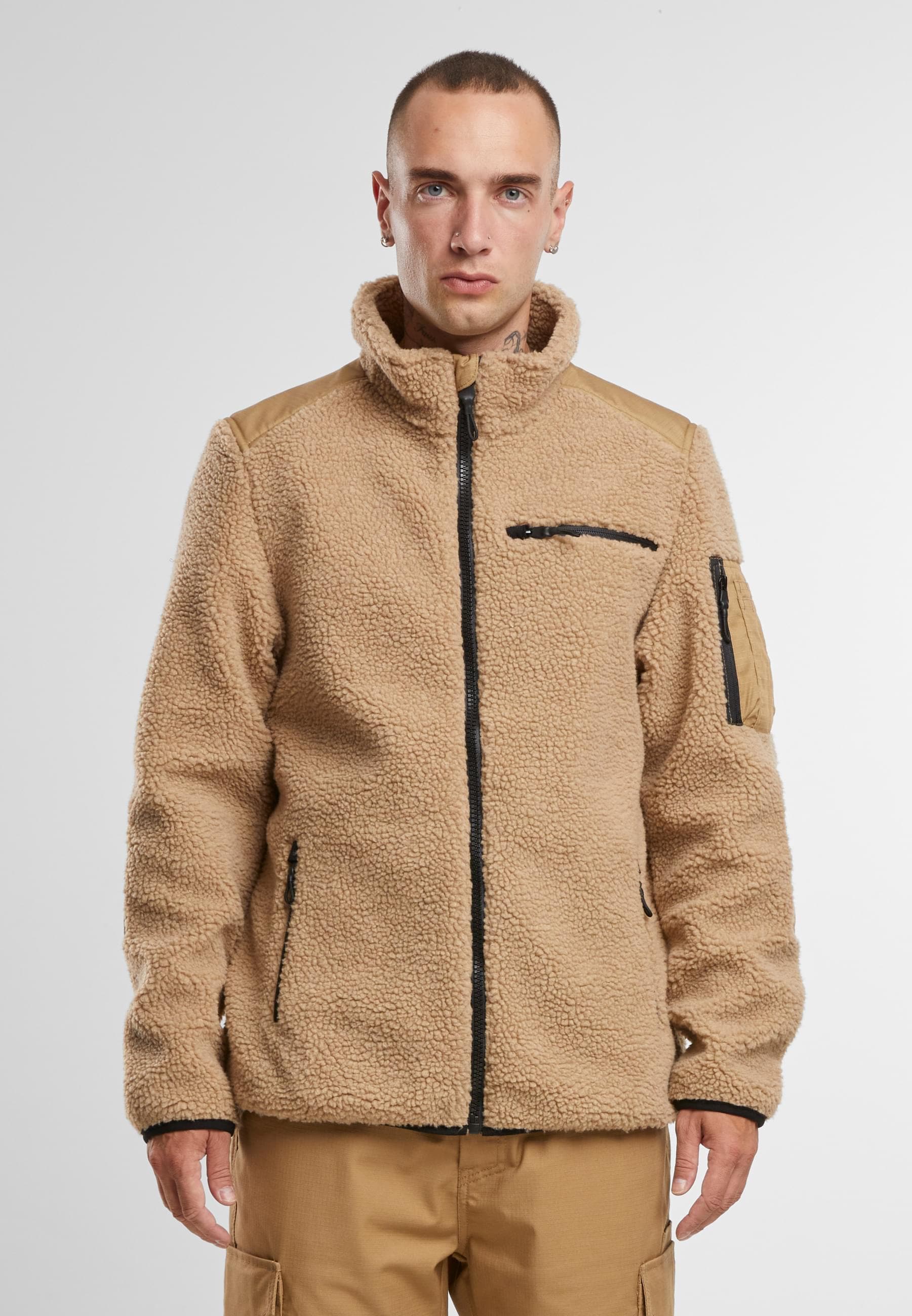 Brandit Allwetterjacke »Brandit Brandit Men Ramble Teddyfleece Jacket« 1 Stk. tlg. ohne Kapuze