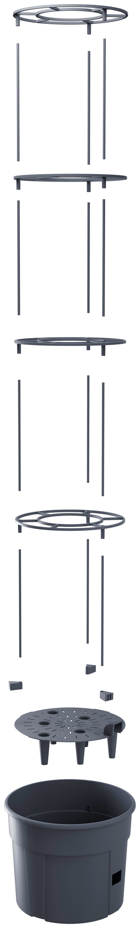Prosperplast Anzuchttopf »Tomato Growe«, ØxH: 39,2x31,6 cm, 21-teilig