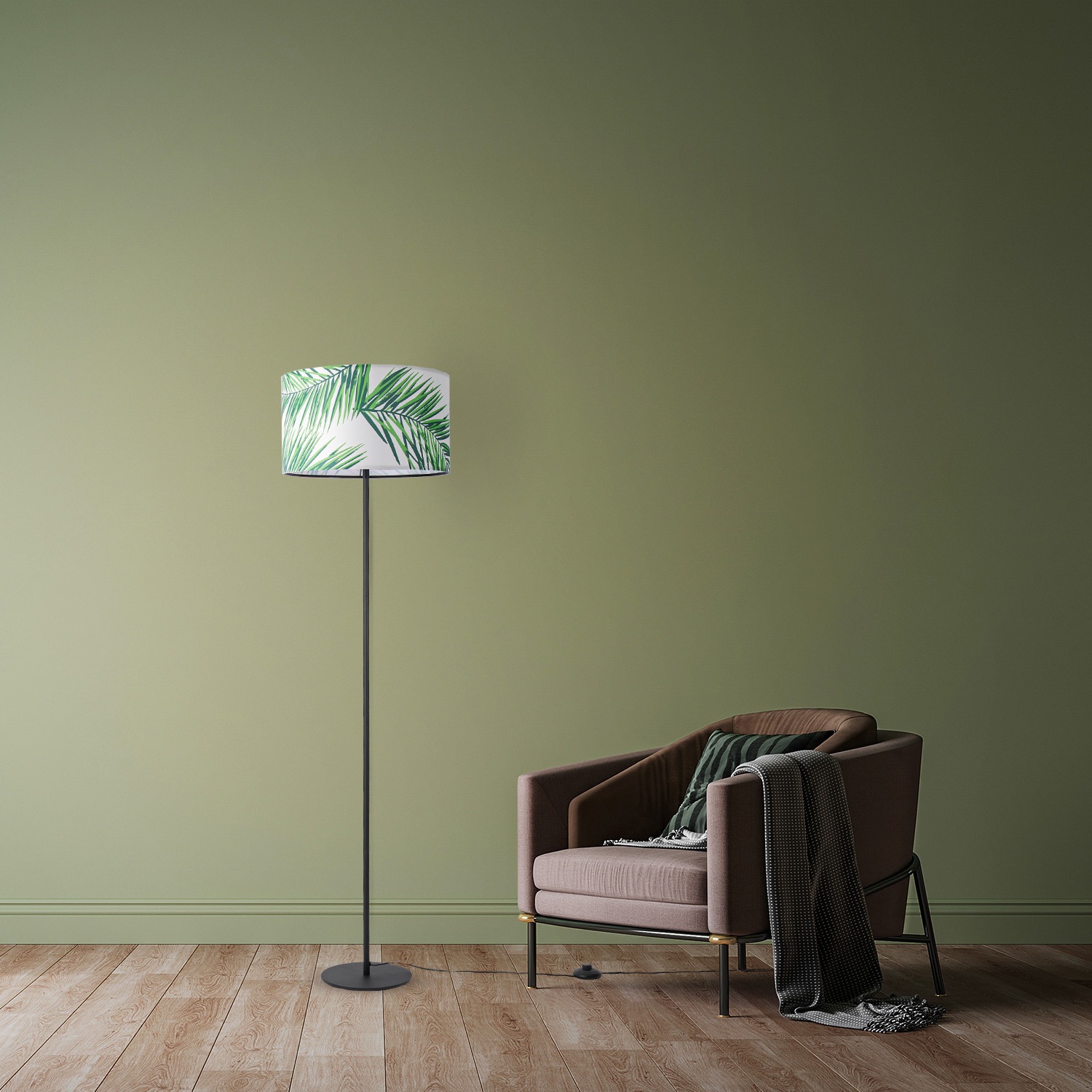 Paco Home Stehlampe »Ostende 537«, 1 flammig, Leuchtmittel E27   ohne Leuch günstig online kaufen