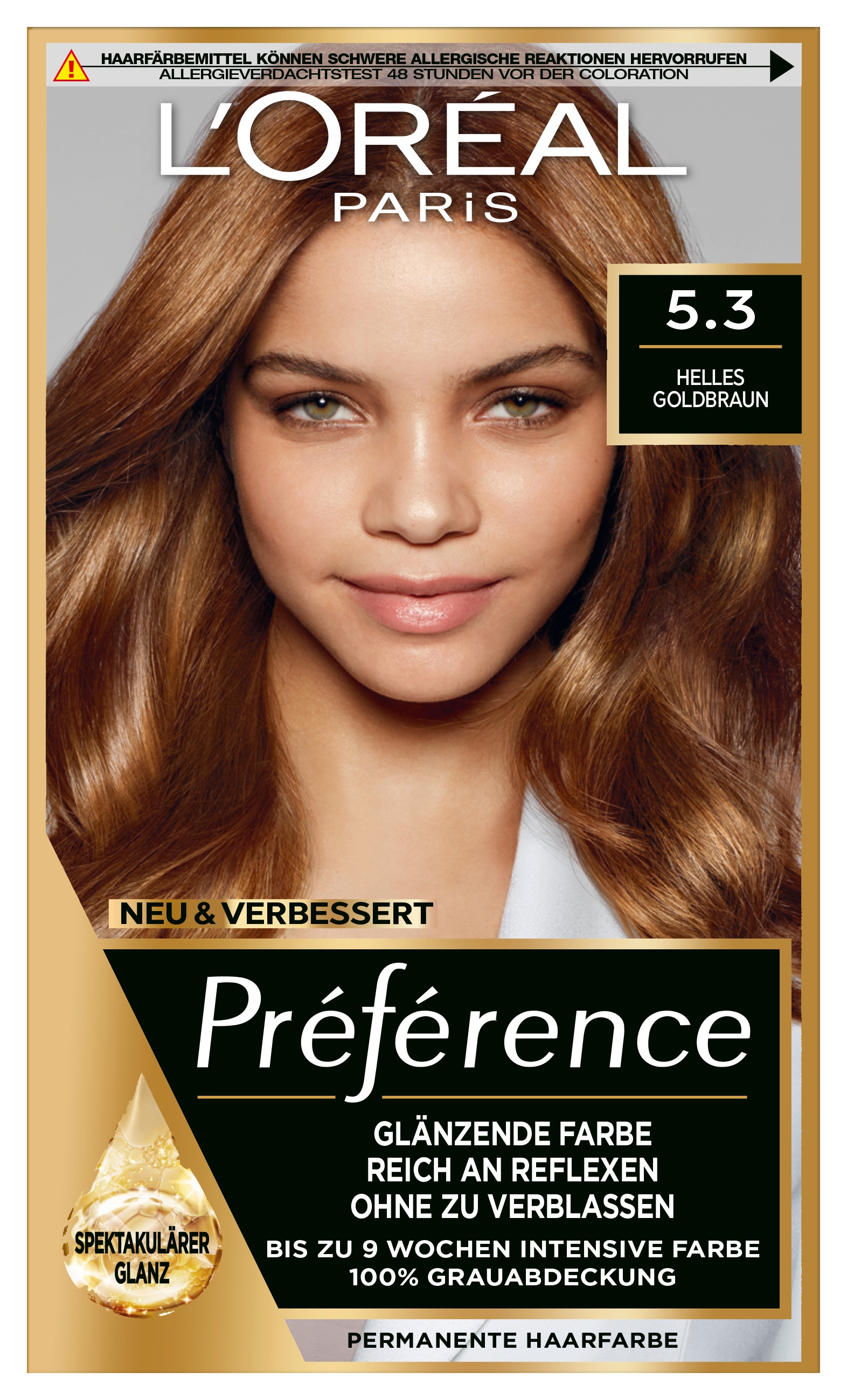 L'ORÉAL PARIS Coloration »Préférence«, (Set, 3 tlg.), mit pflegender Formel