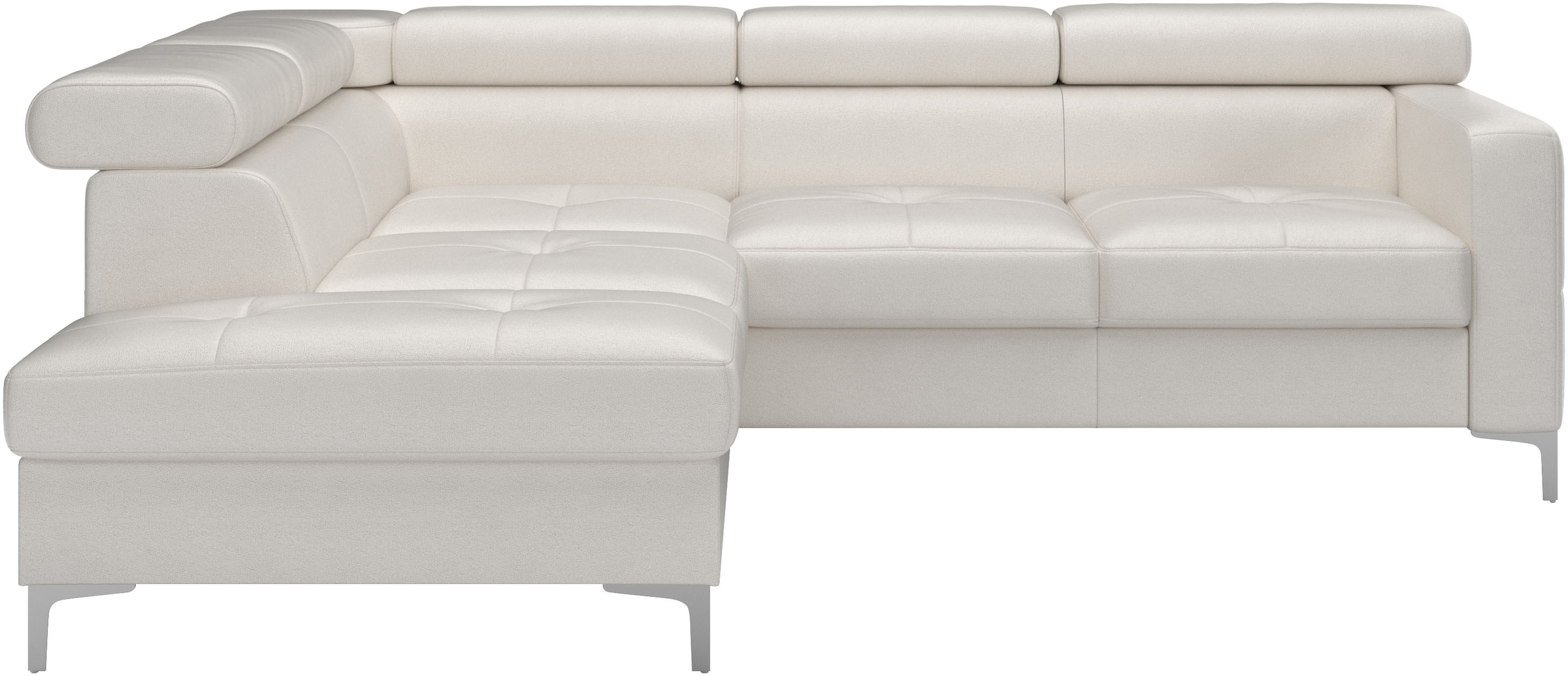 COTTA Ecksofa »Sammy L-Form«, mit Kopfteilverstellung, wahlweise mit Bettfunktion & Bettkasten
