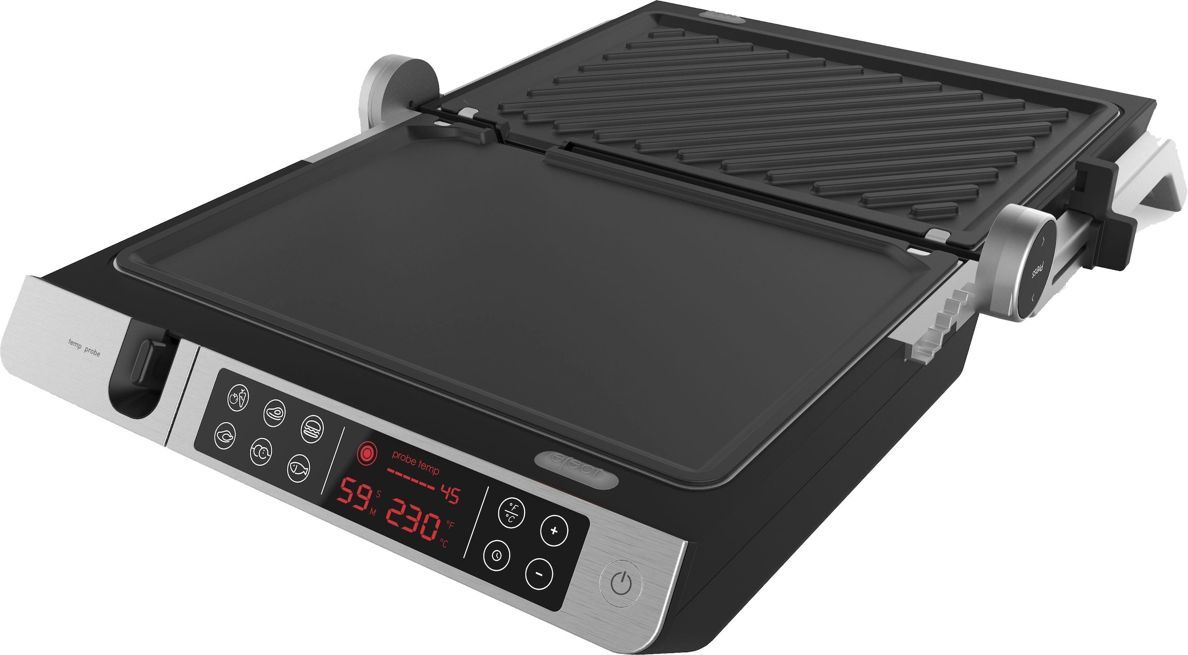 Gastroback Kontaktgrill »42539 Design BBQ Advanced Control«, 2000 W