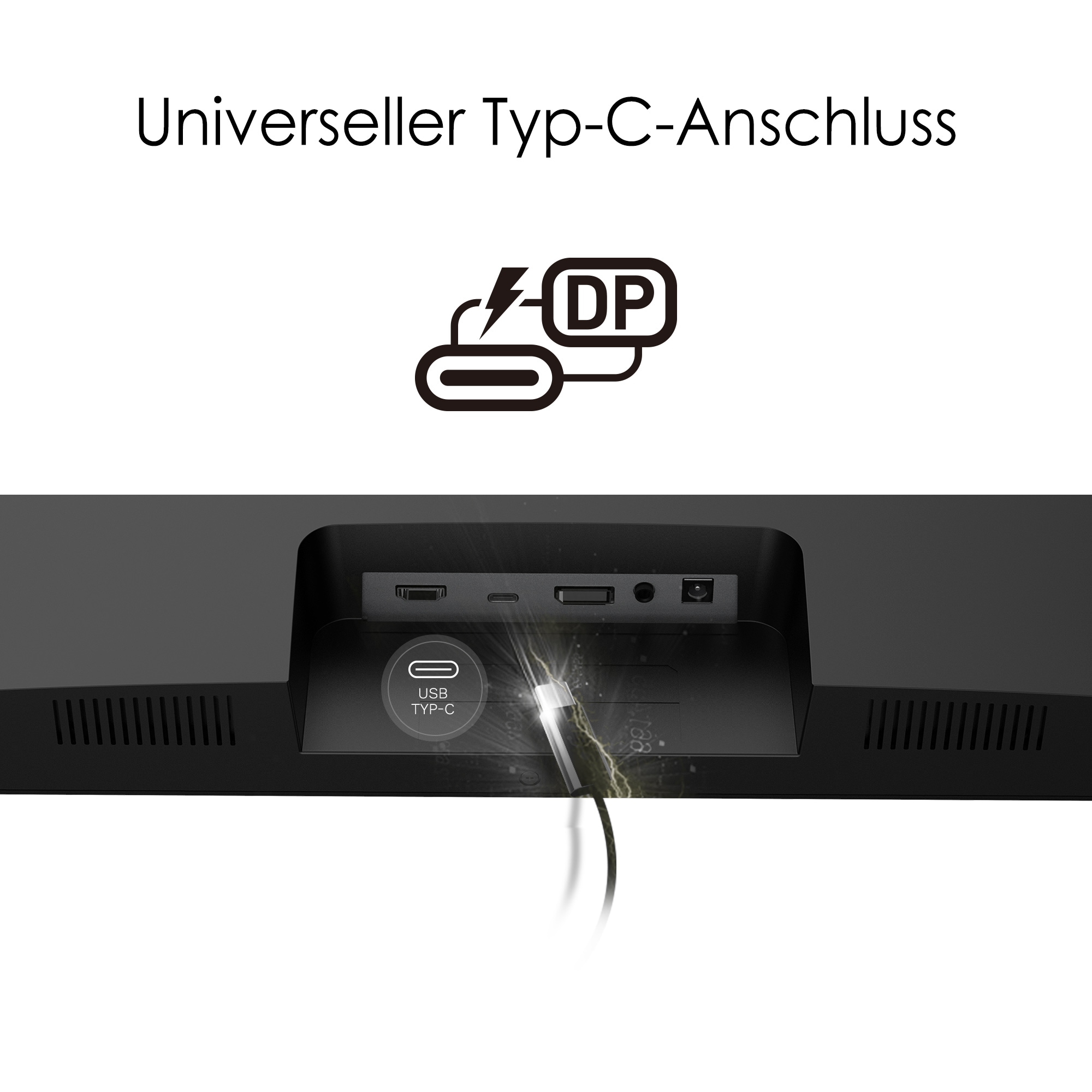 MSI Gaming-Monitor »Modern MD271P«, 69 cm/27 Zoll, 1920 x 1080 px, Full HD, 5 ms Reaktionszeit, 75 Hz, 3 Jahre Herstellergarantie, höhenverstellbar, USB-C