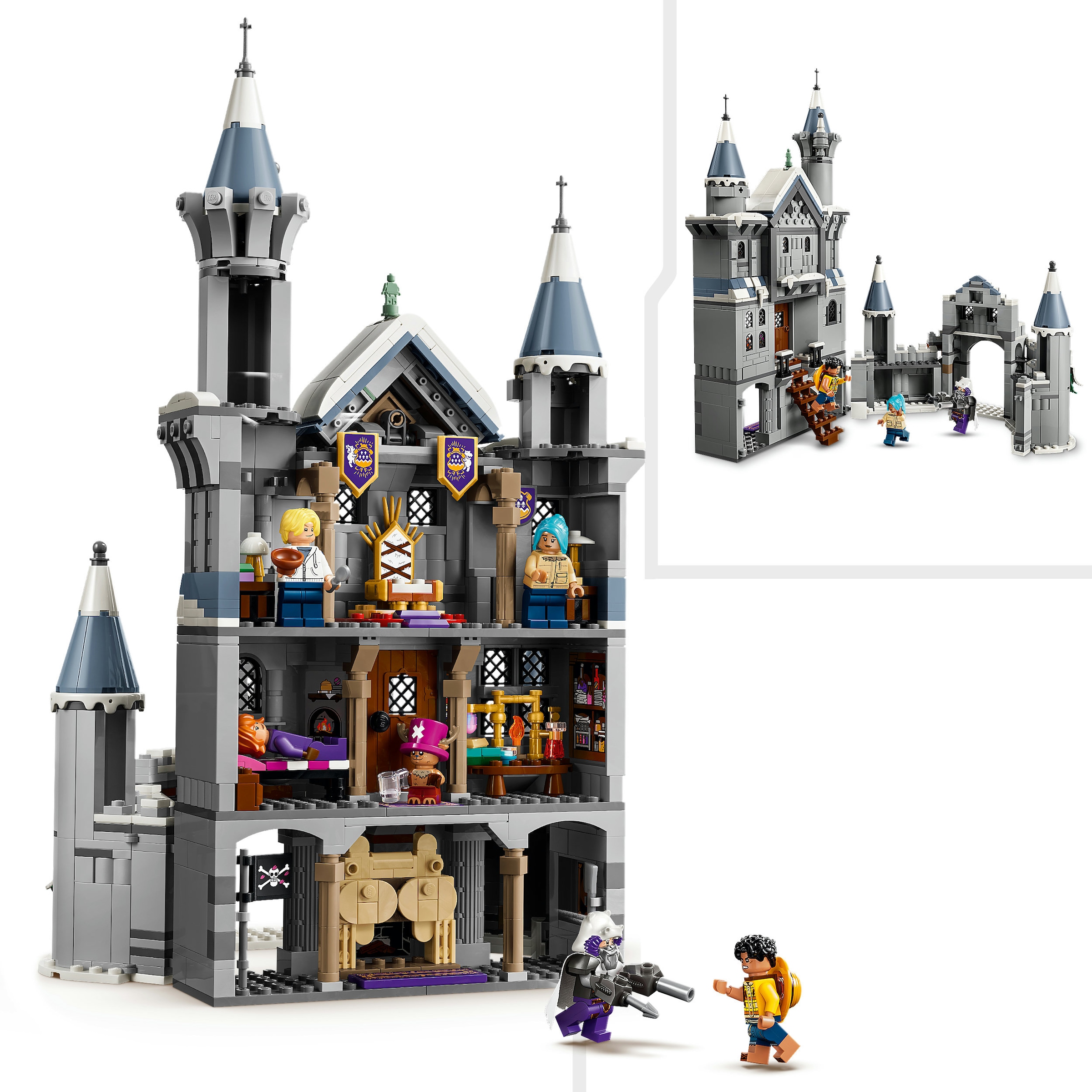 LEGO® Konstruktionsspielsteine »Duell im Schloss Drumm (75645), LEGO ONE PIECE« Made in Europe