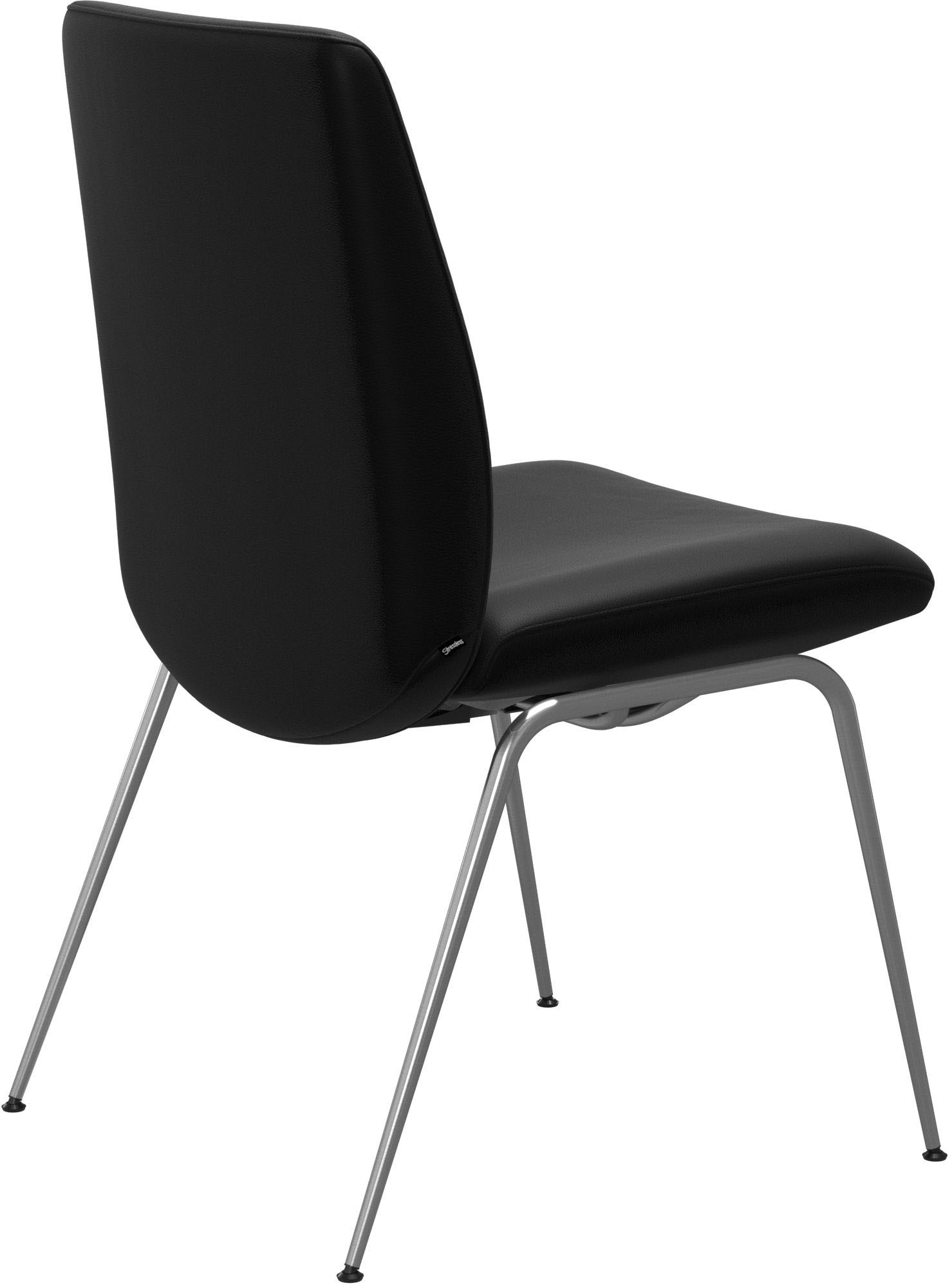 Stressless® Polsterstuhl »Laurel«, Leder BATICK, Low Back, Größe L, mit Beinen aus Stahl in Chrom glänzend