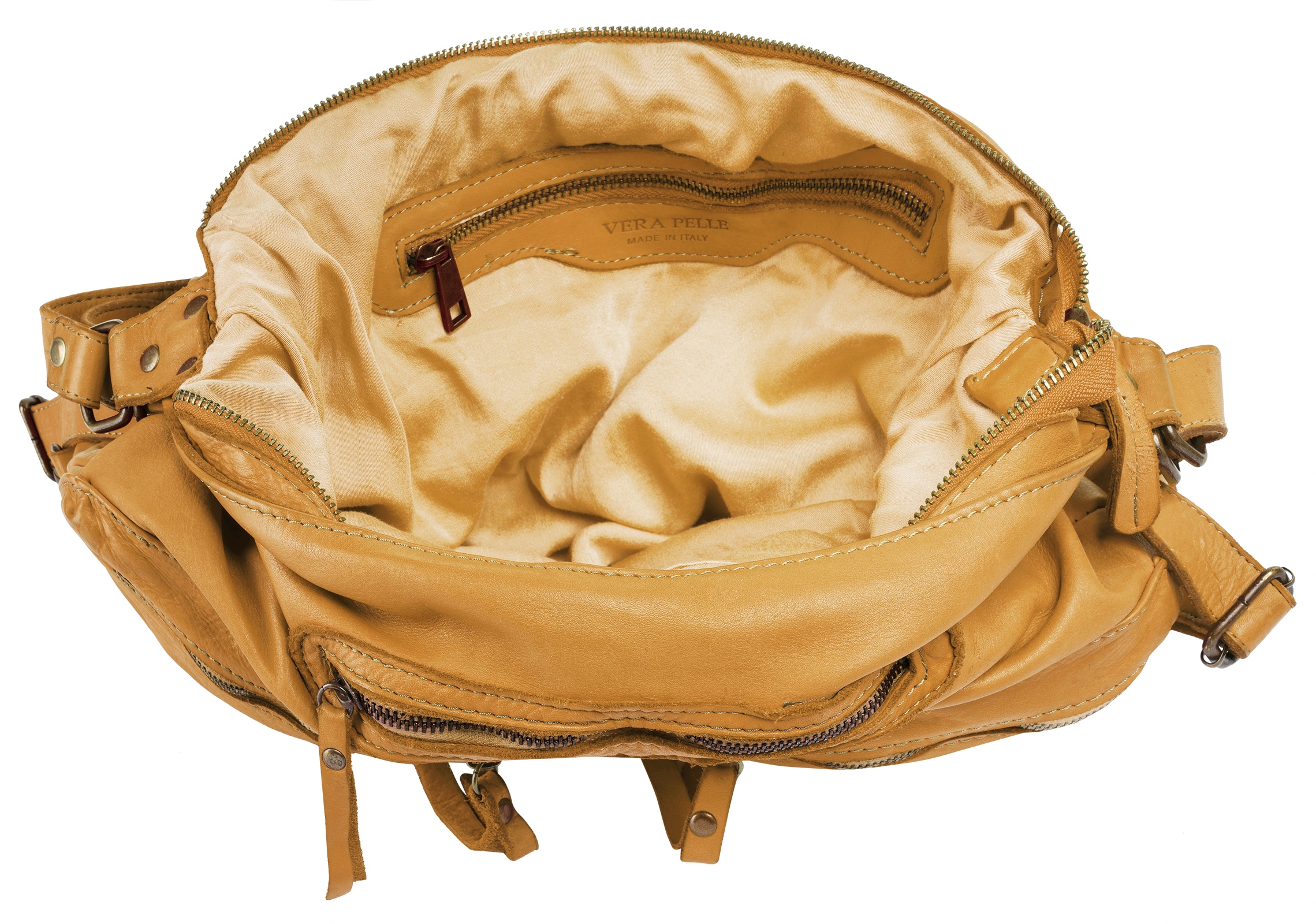 Samantha Look Shopper echt Leder, Made in Italy