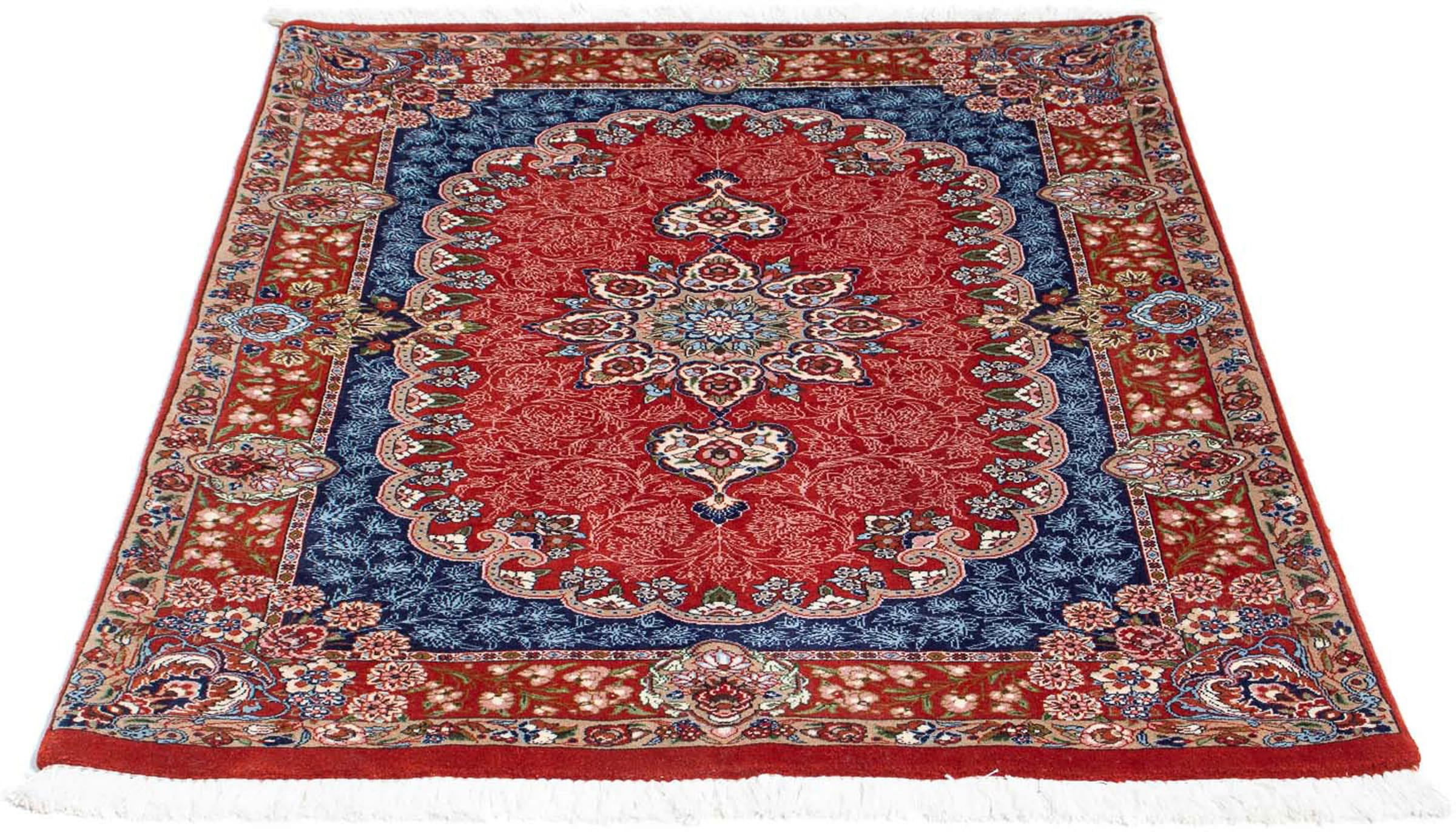 morgenland Orientteppich »Perser - Ghom - 111 x 93 cm - rost«, rechteckig, günstig online kaufen