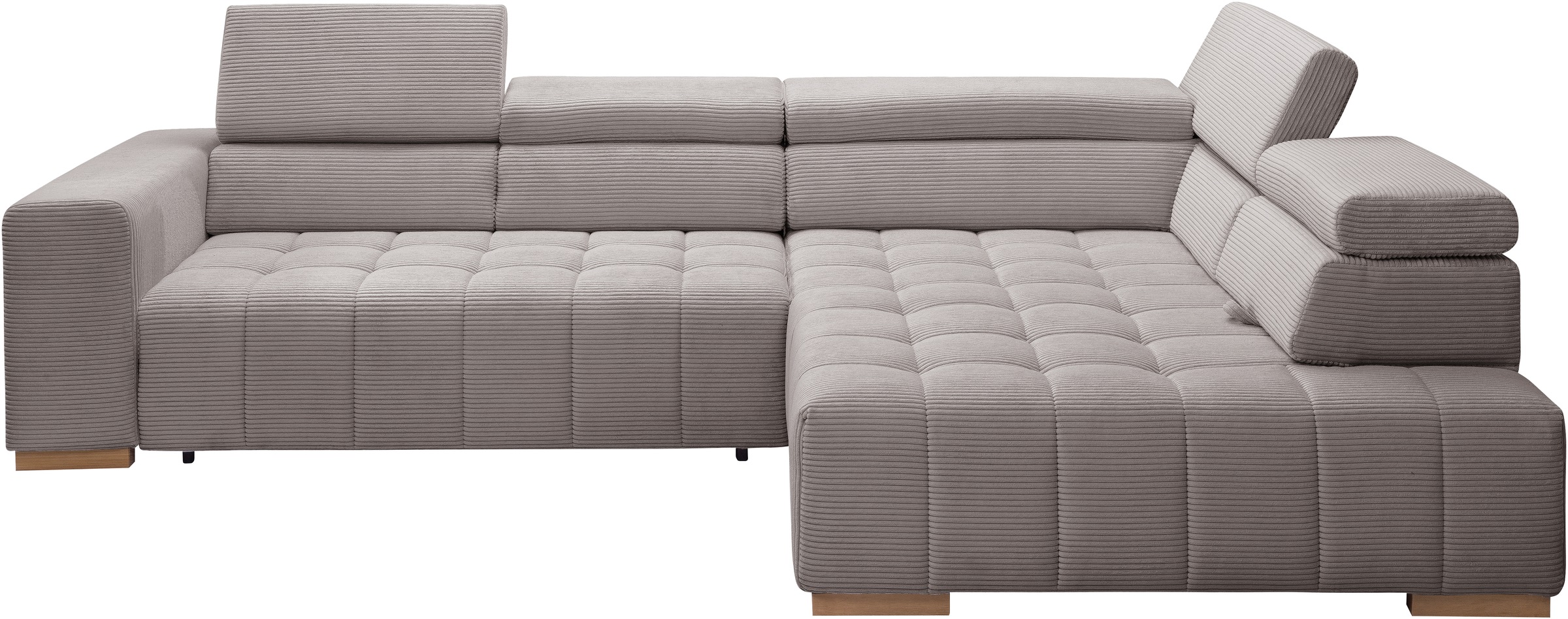 exxpo - sofa fashion Ecksofa »Elianos, hoher Sitzkomfort, aufwendige Kreuzs günstig online kaufen