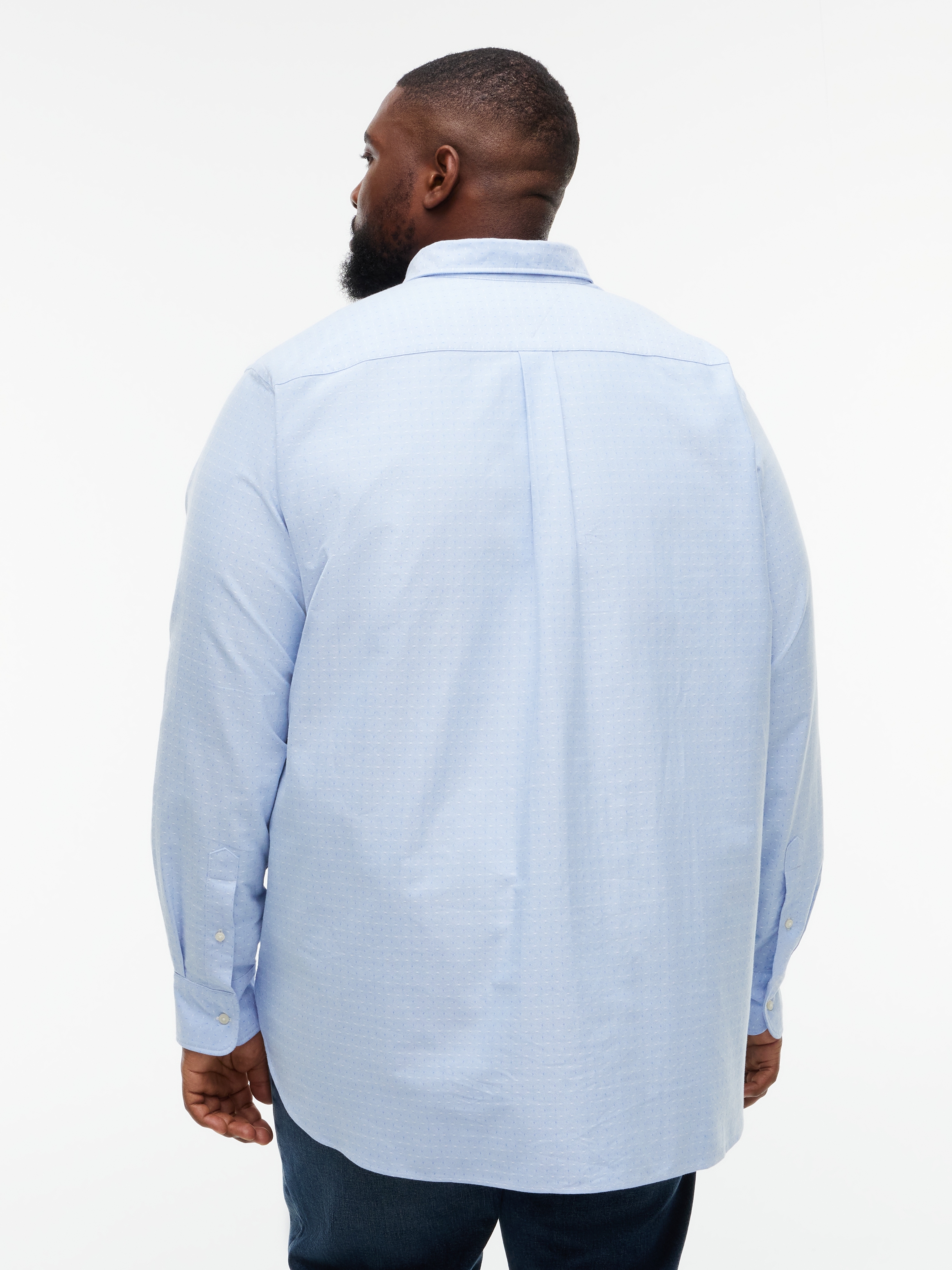 Tommy Hilfiger Big & Tall Langarmhemd »BT-OXFORD DOBBY« Große Größen