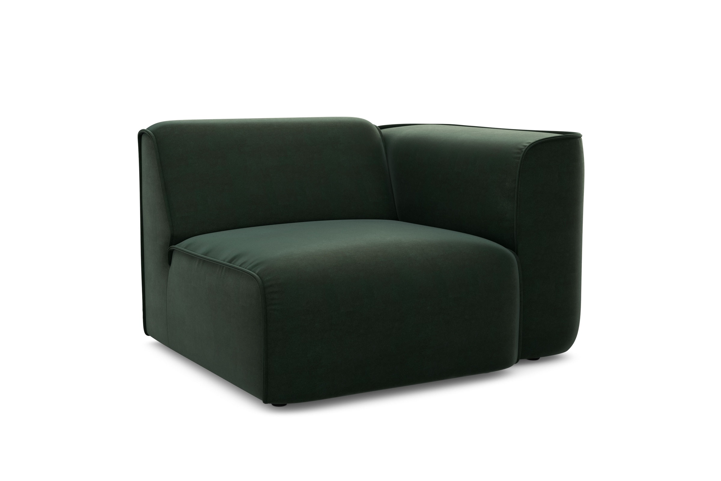 RAUM.ID Sessel »Merid Sofa-Eckelement, Maße B/T/H: 109/97/46 cm«, als Modul oder separat verwendbar, für individuelle Zusammenstellung