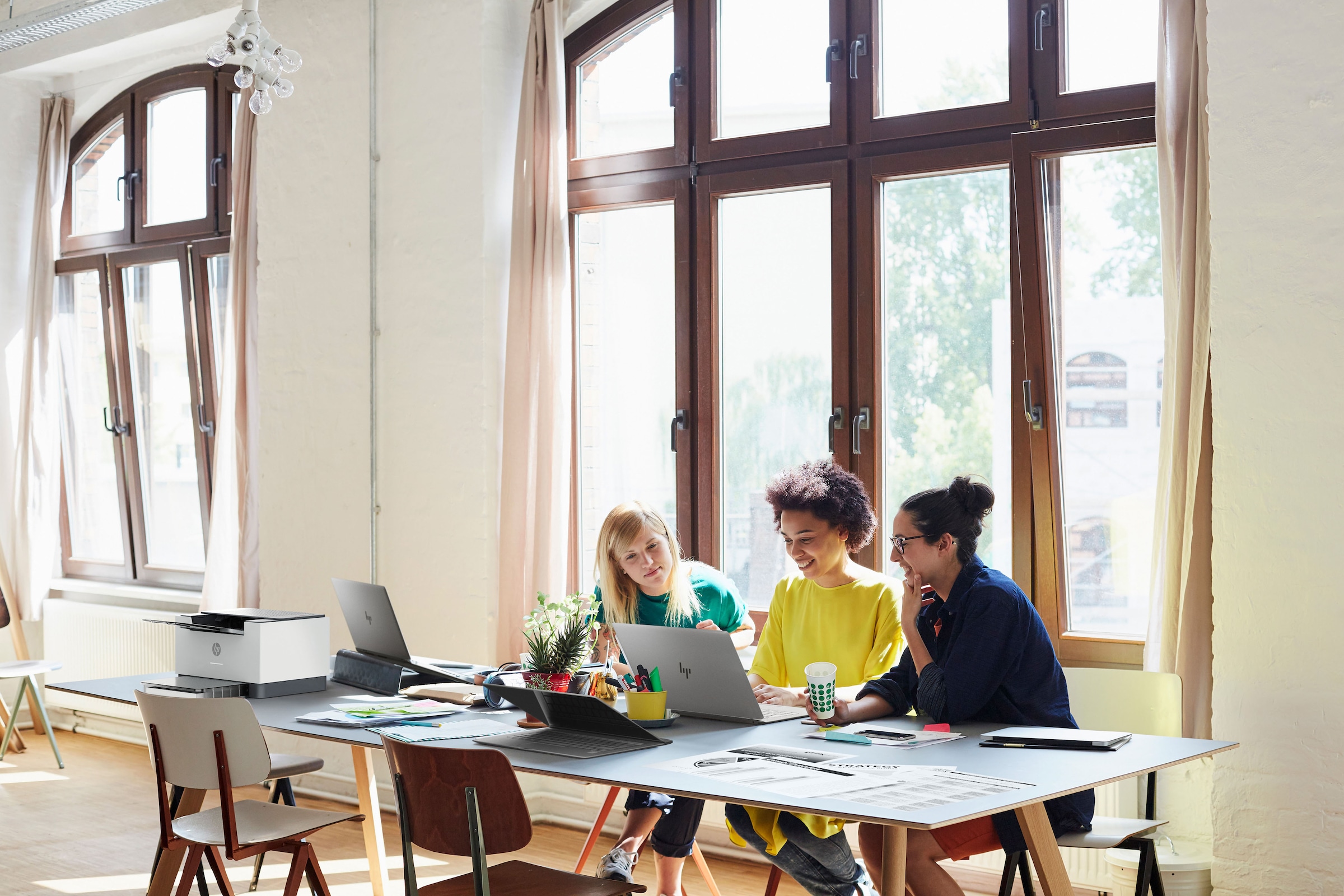 HP Schwarz-Weiß Laserdrucker »LaserJet M207dw« HP Instant Ink kompatibel