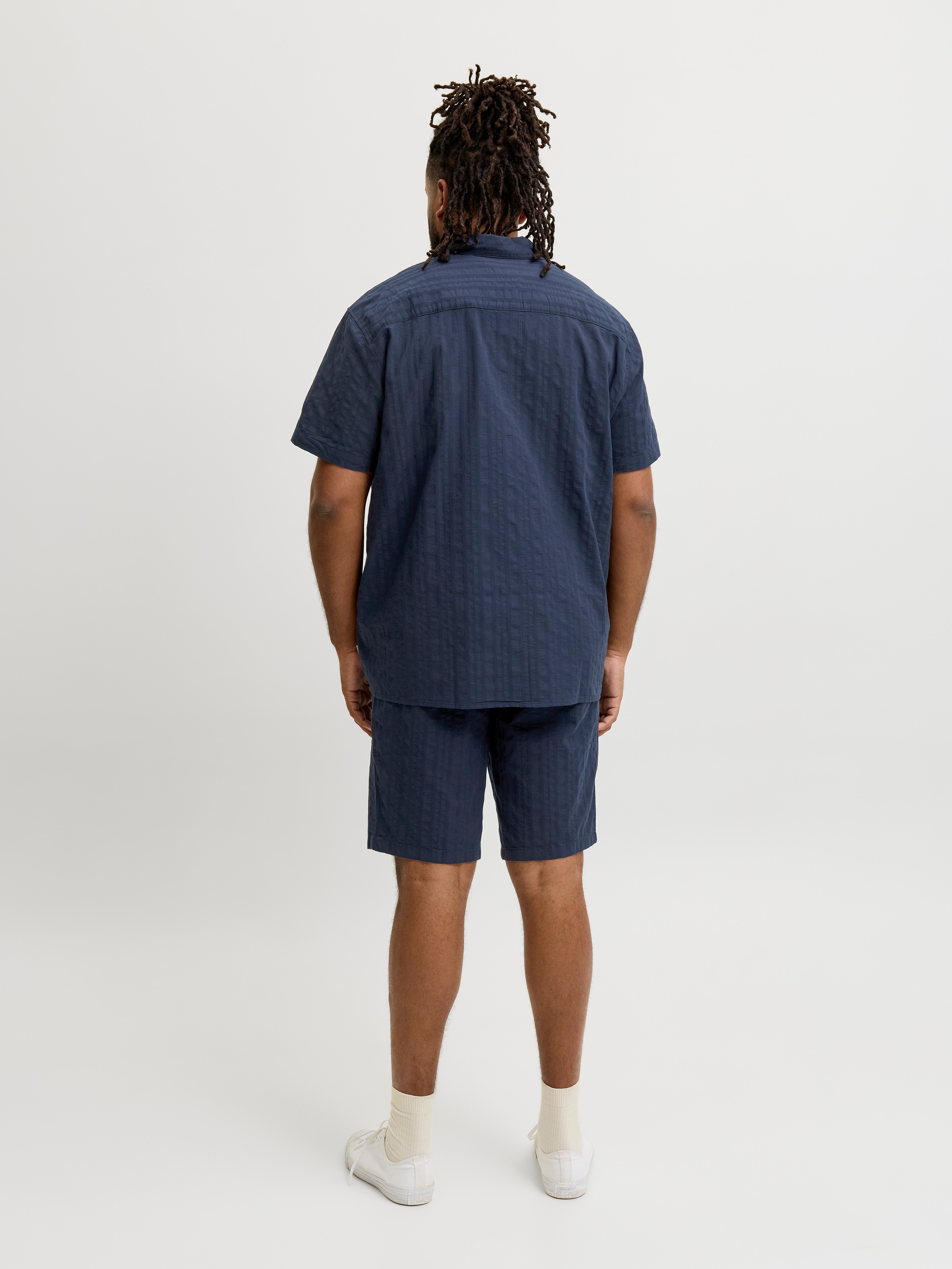 Jack & Jones PlusSize Shorts »JPSTJAIDEN RIVIERA TEXTURE SHORT PLS«  mit elastischem Bund
