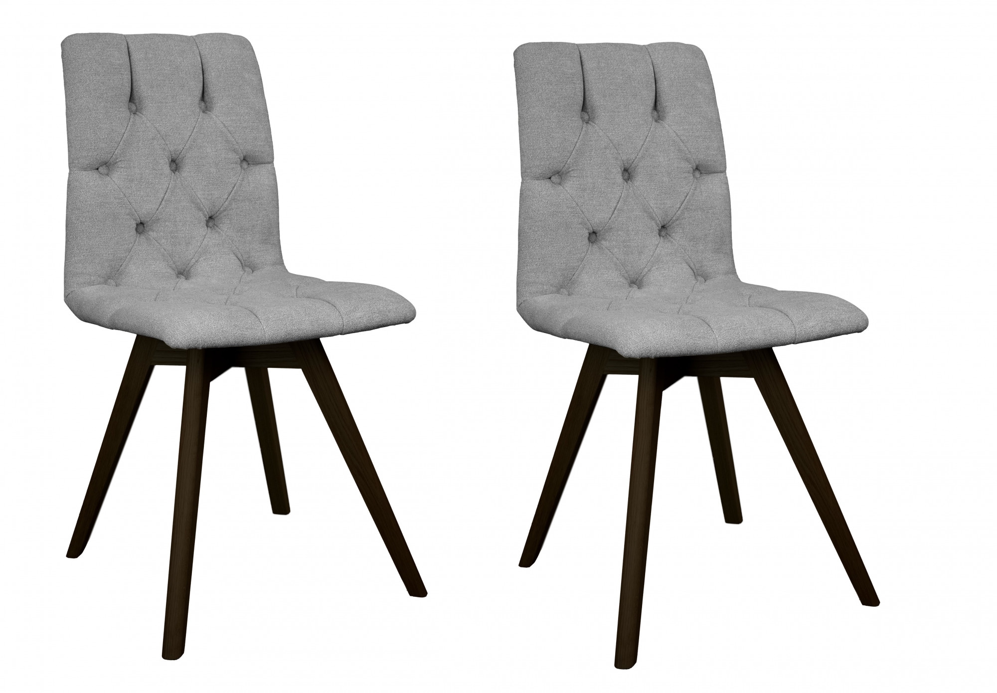 andas Esszimmerstuhl »Rania«, (Set), 2 St., Microfaser, mit Massivholzbeine günstig online kaufen