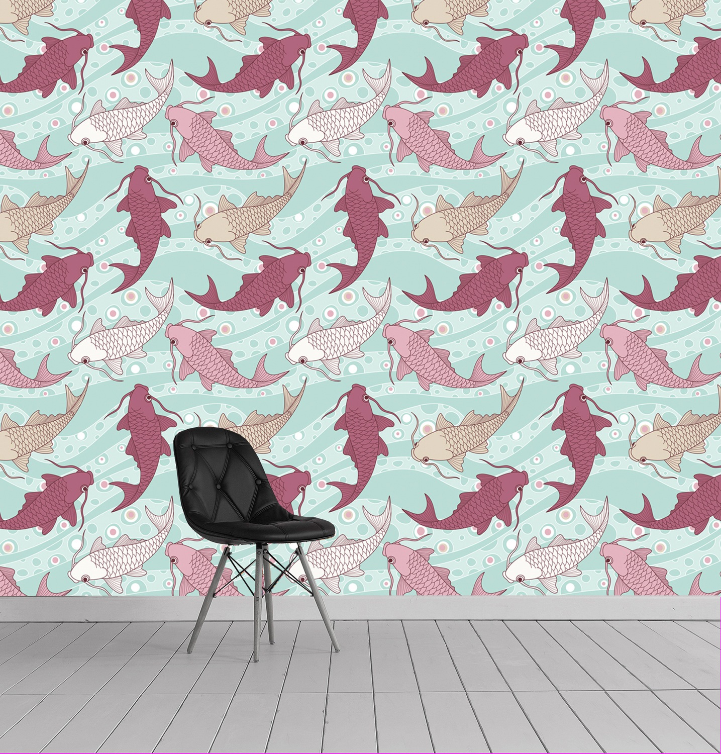 queence Vinyltapete »Jacob«, animal print-Fellimitat-Motiv-bedruckt-Reptilienprägung-tropisch, 90x250cm, selbstklebend, kinderleichte Anbringung, Sticker