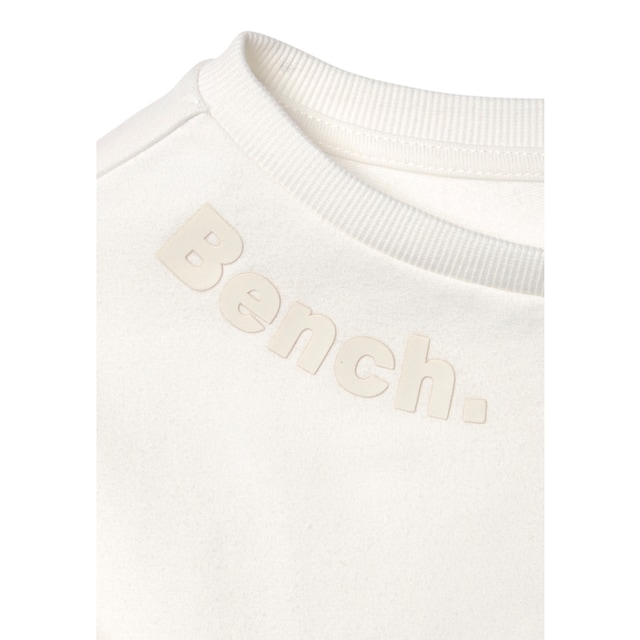 Bench. Loungewear Sweatshirt, mit gerafften Ärmelbündchen, Loungeanzug  online kaufen