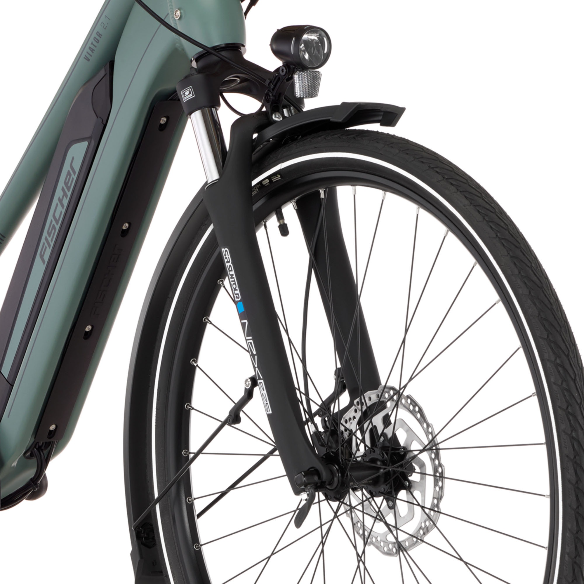 FISCHER Fahrrad E-Bike »VIATOR 2.1 459«, 8 Gang, Shimano, ACERA, (mit Akku-Ladegerät-mit Werkzeug)