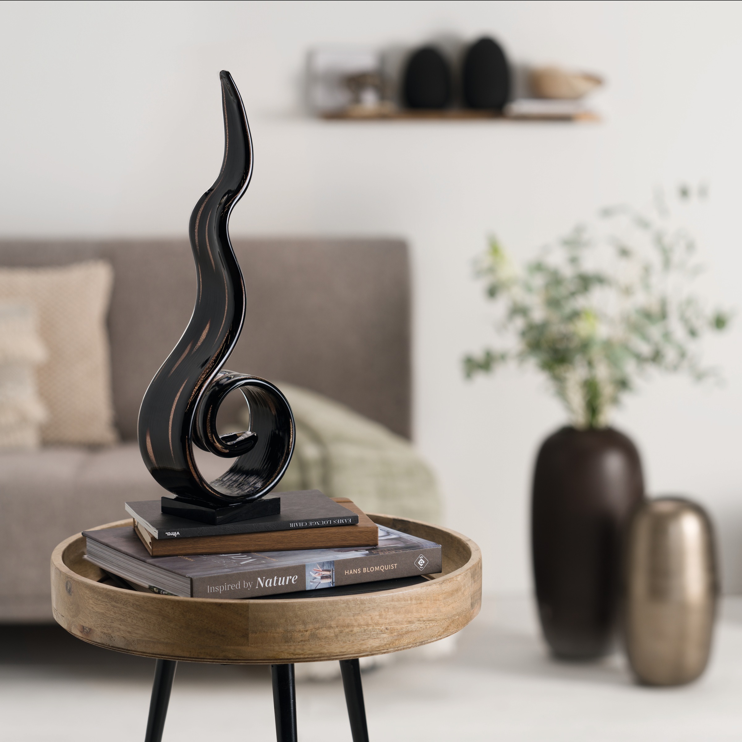 LEONARDO Dekofigur »CASOLARE 40 cm schwarz« günstig online kaufen