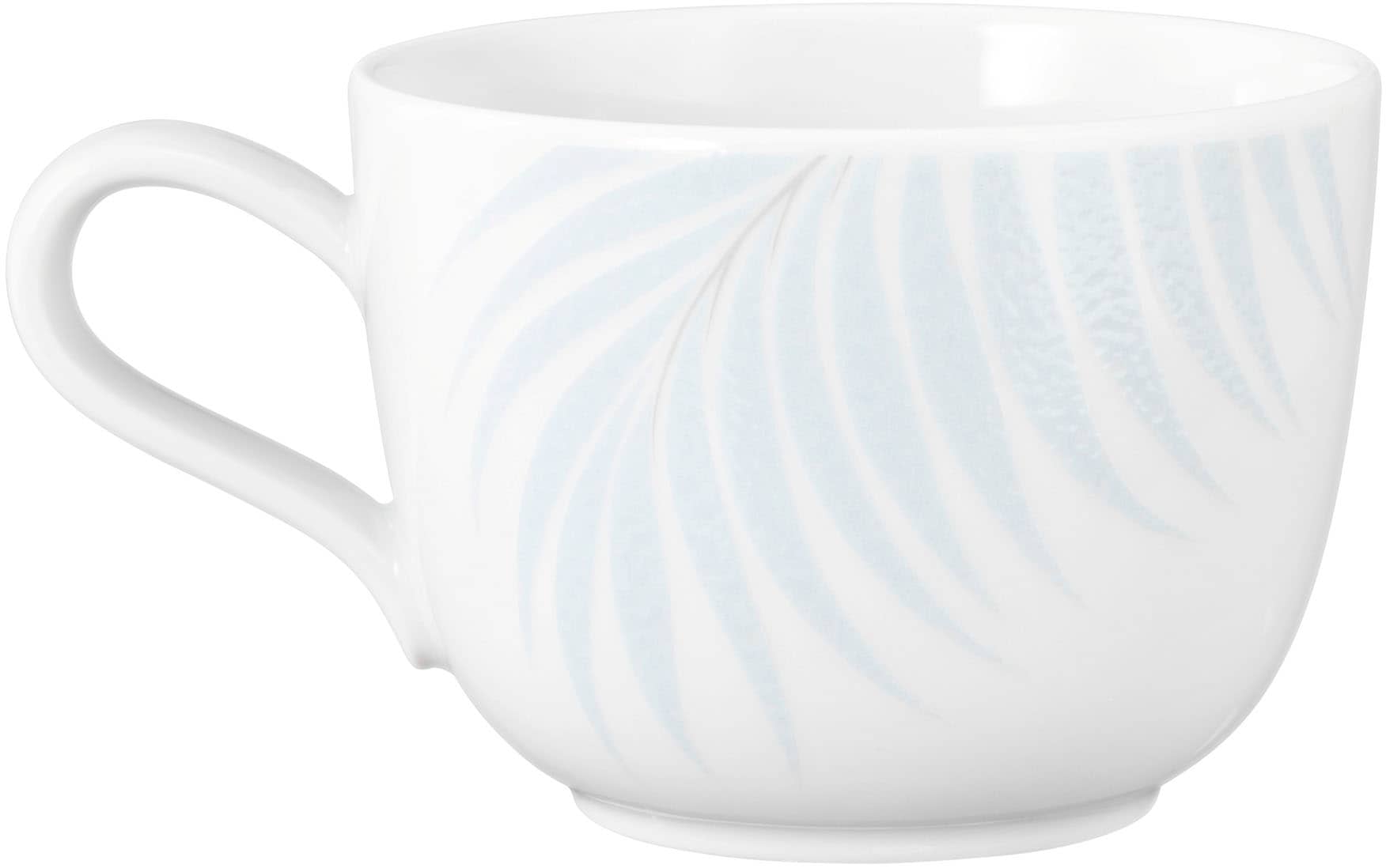 Seltmann Weiden Kaffeeservice »Geschirr-Set, 18 Teile, Liberty Mediterranean«, (Set, 18 tlg., 6x Kaffeeobertasse 0,26 l, 6x Kombi-Untertasse, 6x Frühstücksteller), Tassen, Untertassen, Teller, Made in Germany, 18 Teile, für 6 Personen