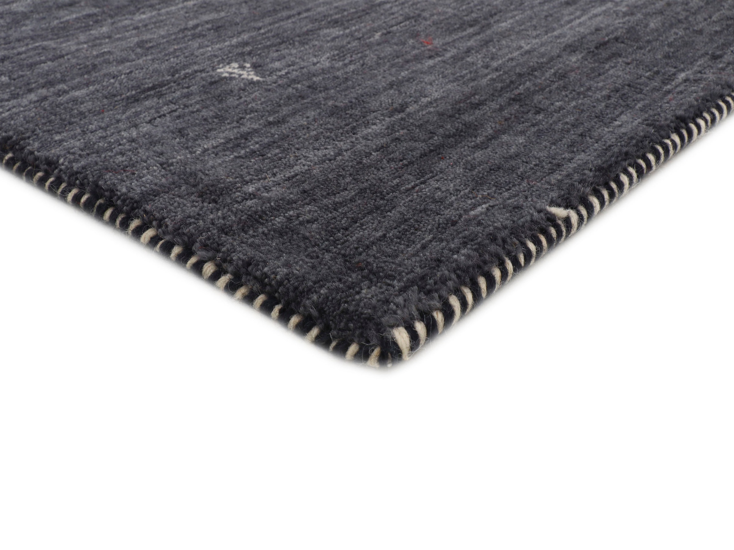 carpetfine Wollteppich »Gabbeh Uni, auch als Läufer erhältlich«, rechteckig, 15 mm Höhe, reine Wolle, handgewebt, Gabbeh Loom Tiermotiv, große Farbauswahl