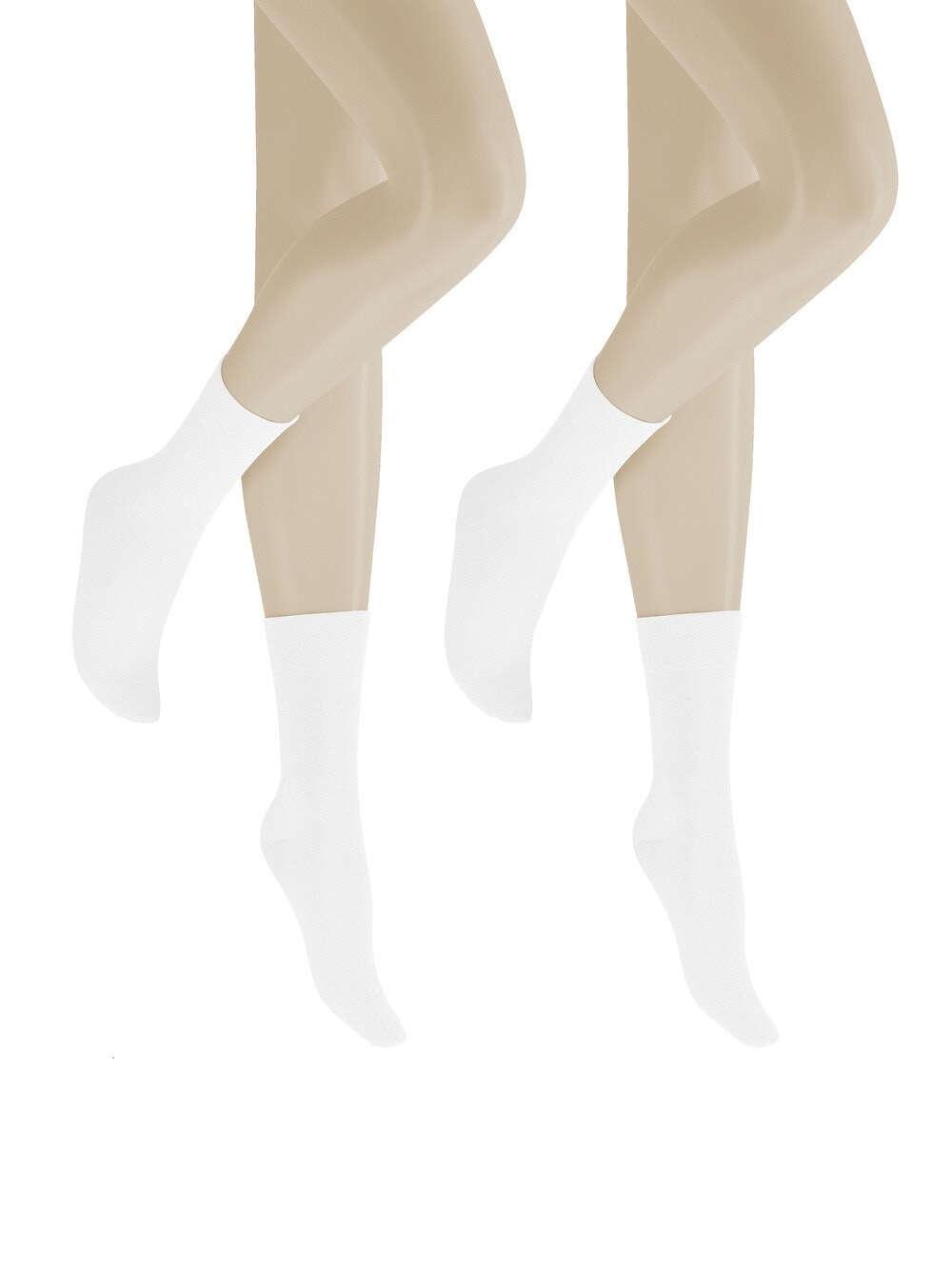 Hudson Socken »ONLY 2-PACK« 2er Pack,  Komfortbund mit weitem Fußausschnitt