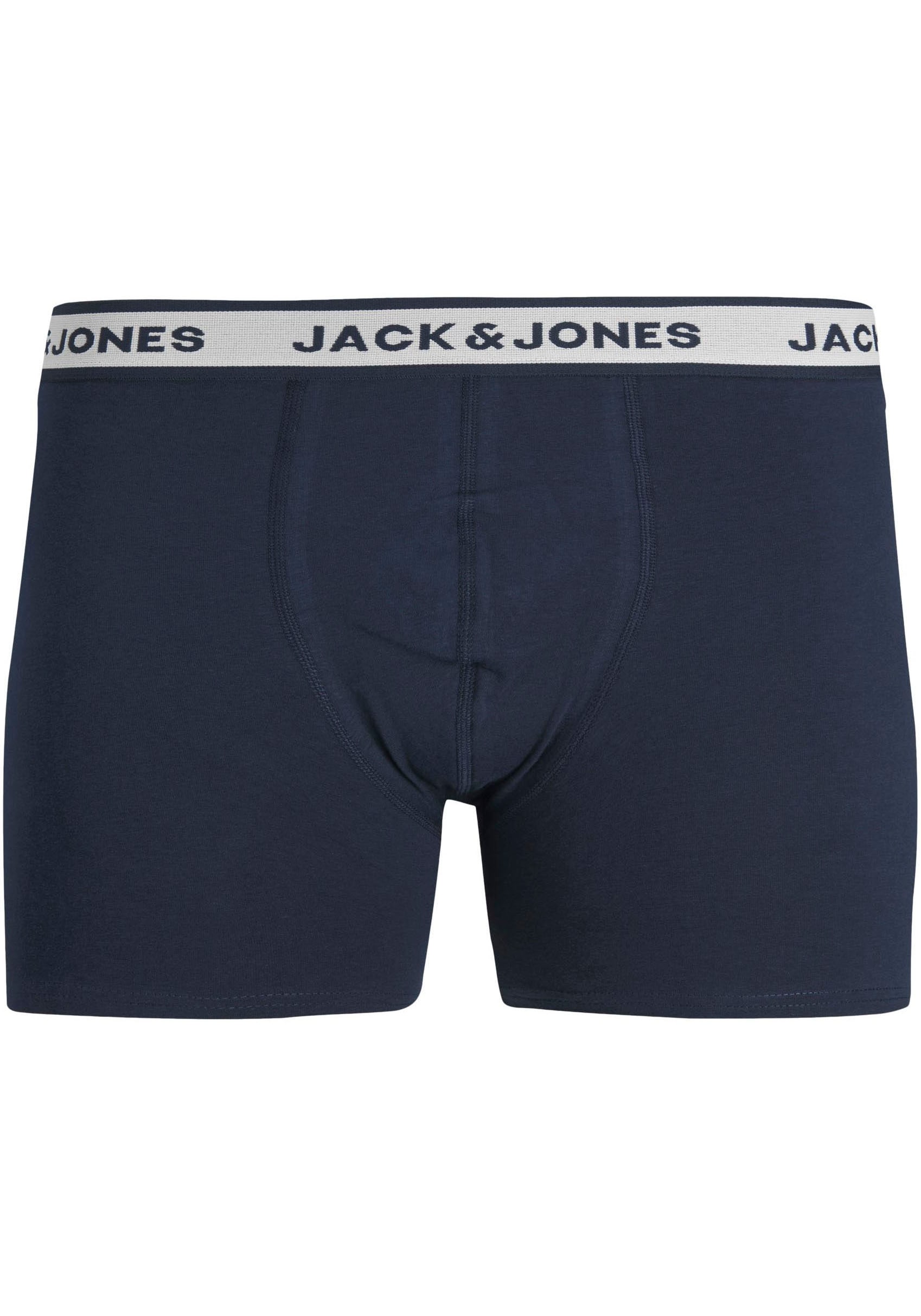Jack & Jones Boxershorts »JACSOLID BOXER BRIEFS 3 PACK NOOS«, (Packung, 3 St.)