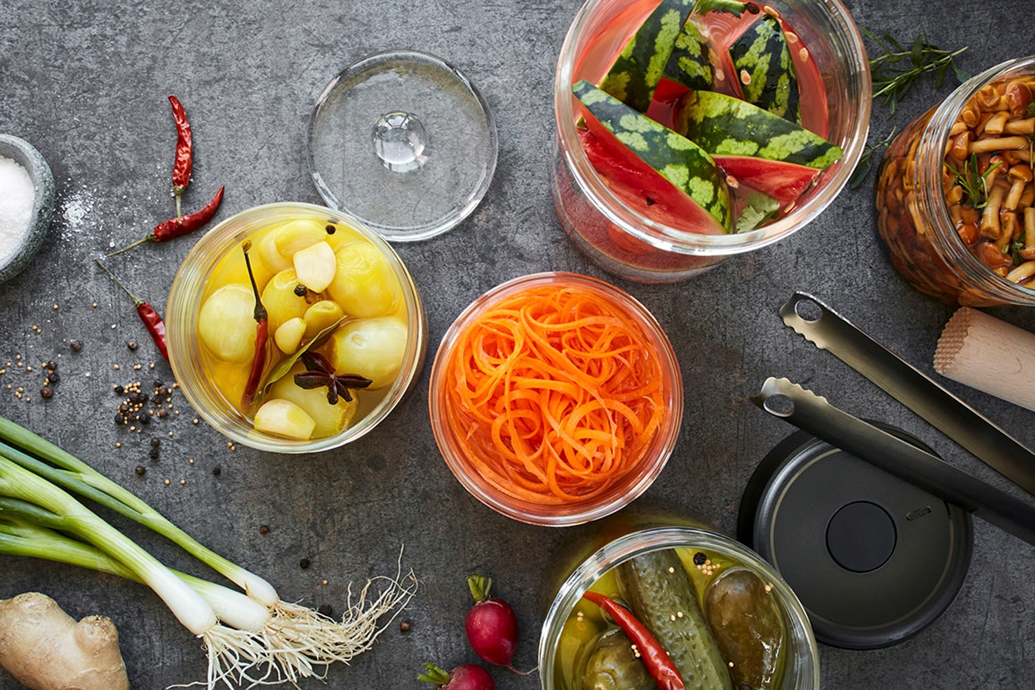 GEFU Fermentationsglas »NATIVO« Innovatives Ferment Vent System für optimalen Gärprozess.