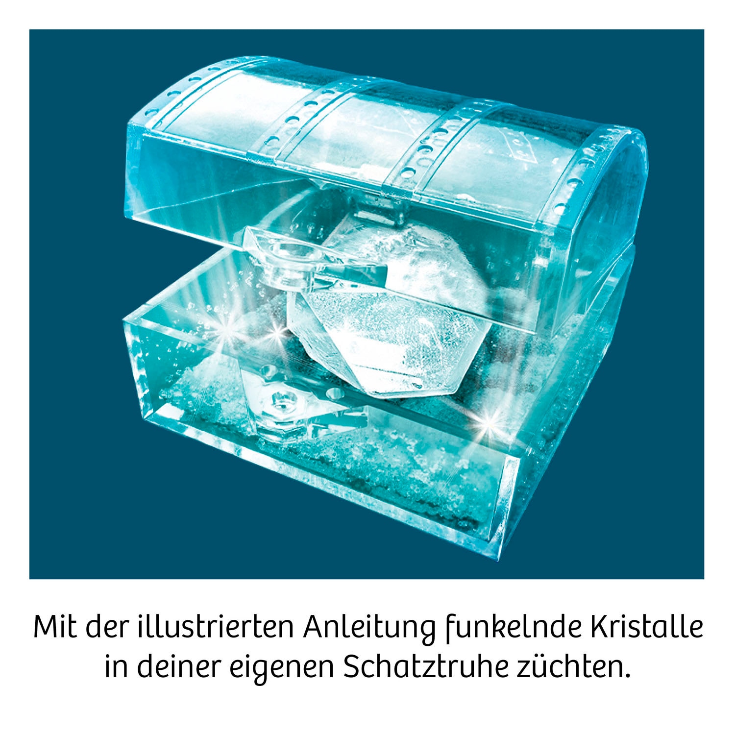 Kosmos Experimentierkasten »Nachtleuchtender Kristall-Schatz« Made in Germany
