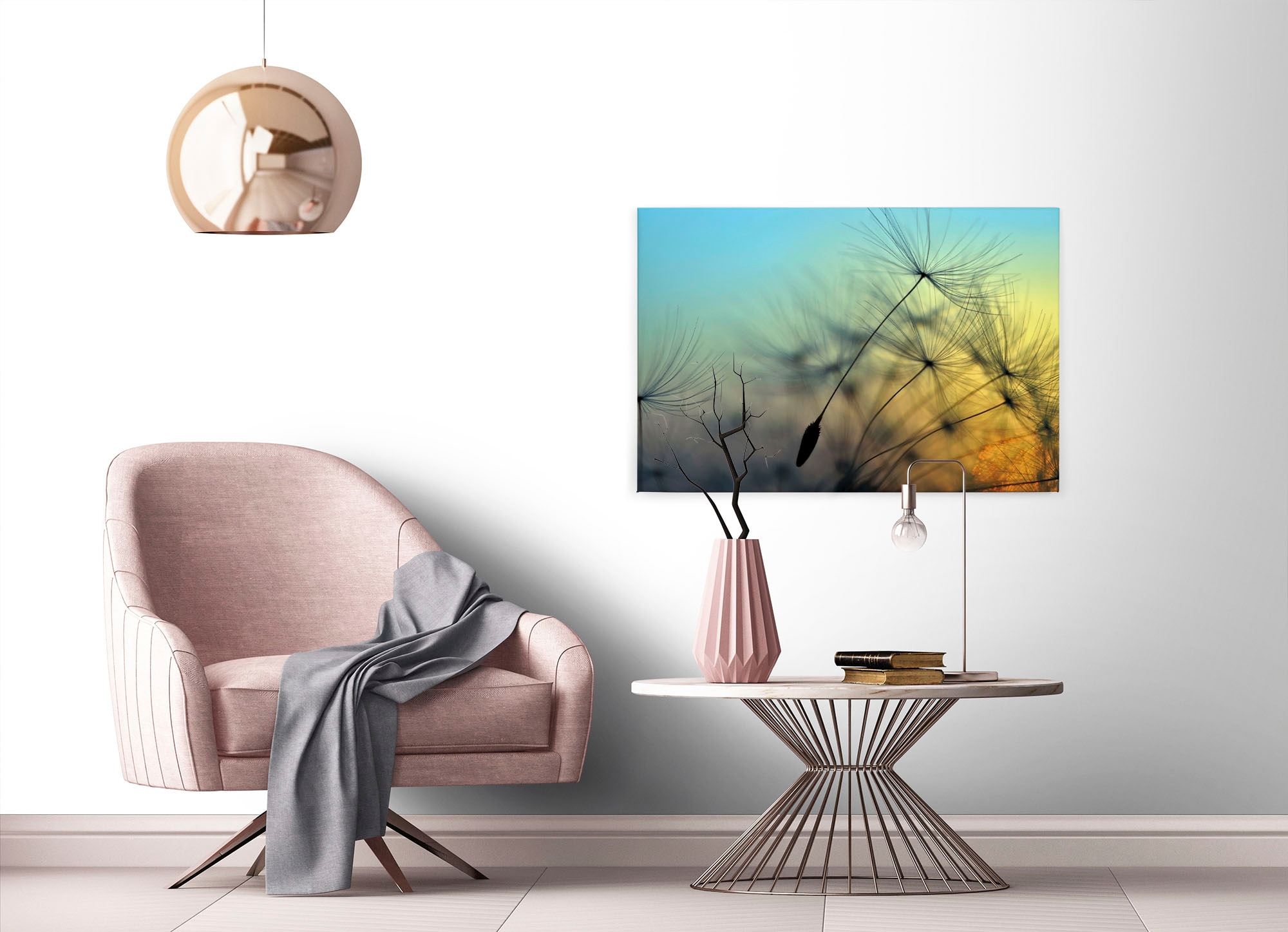 A.S. Création Leinwandbild »Flying Dandelion«, Keilrahmenbild