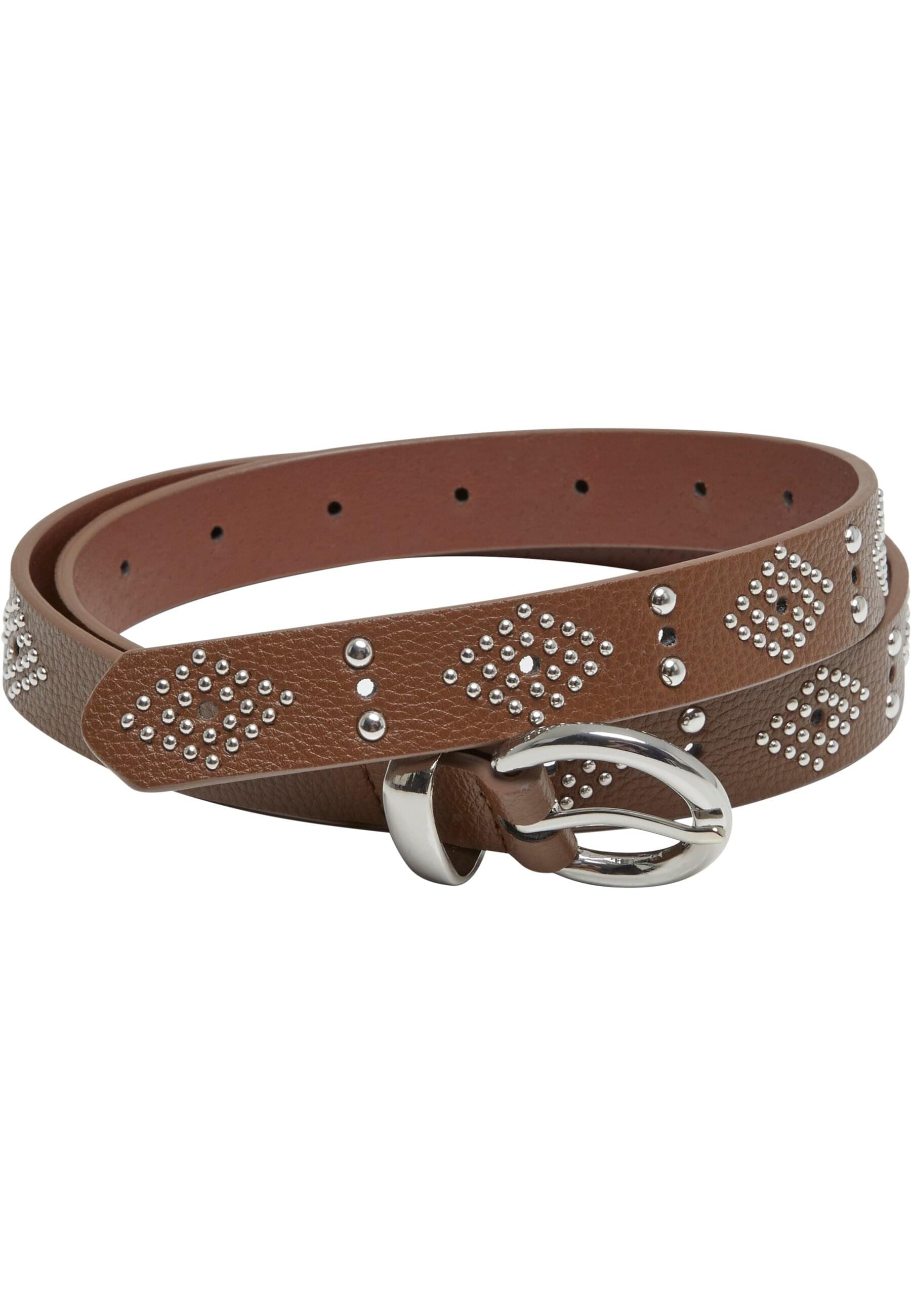 URBAN CLASSICS Synthetikgürtel »Urban Classics Ladies Rivet Belt«