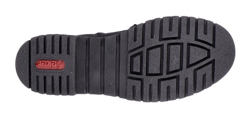 Rieker Winterboots, mit kontrastfarbener Rahmennaht