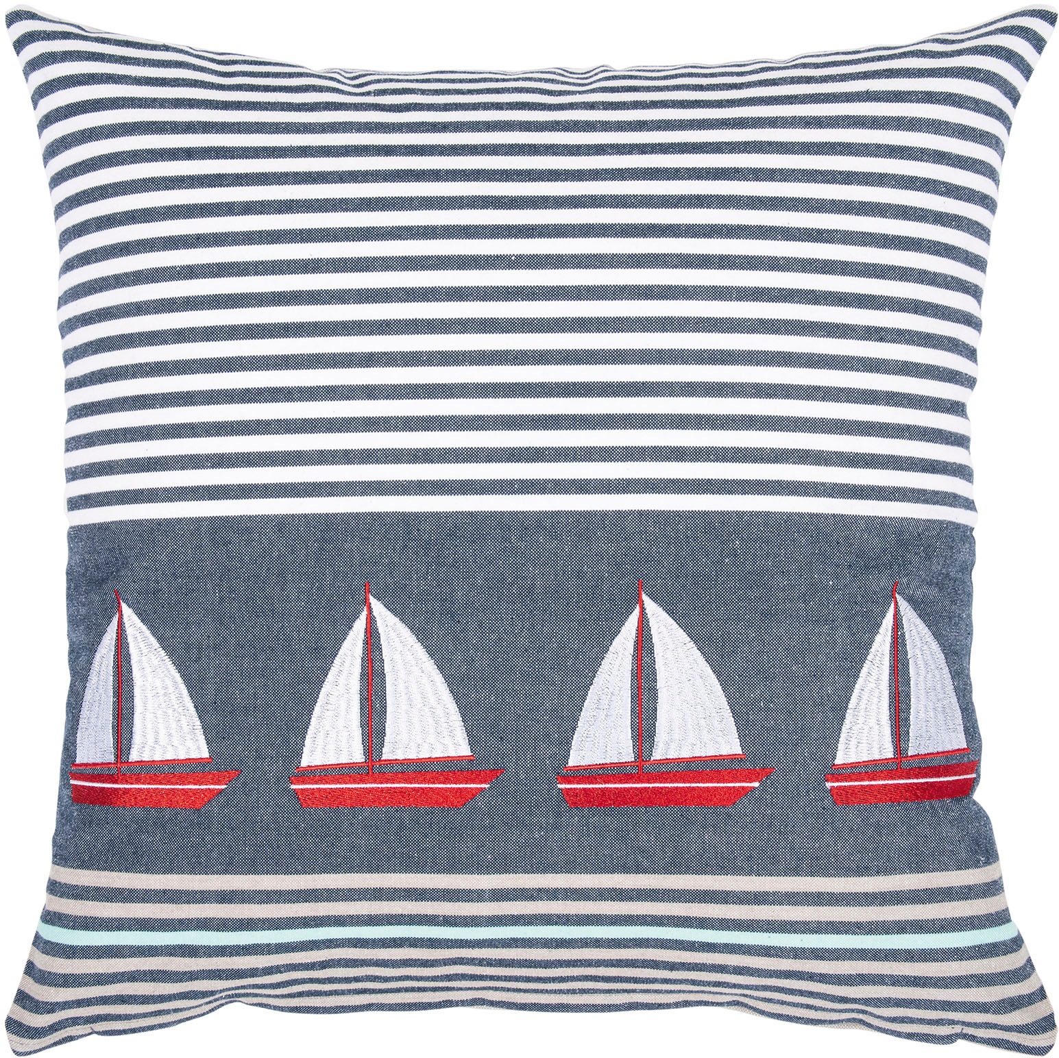 PAD Dekokissen »MARINA« Made in Europe, Kissenhülle ohne Füllung, maritim, günstig online kaufen