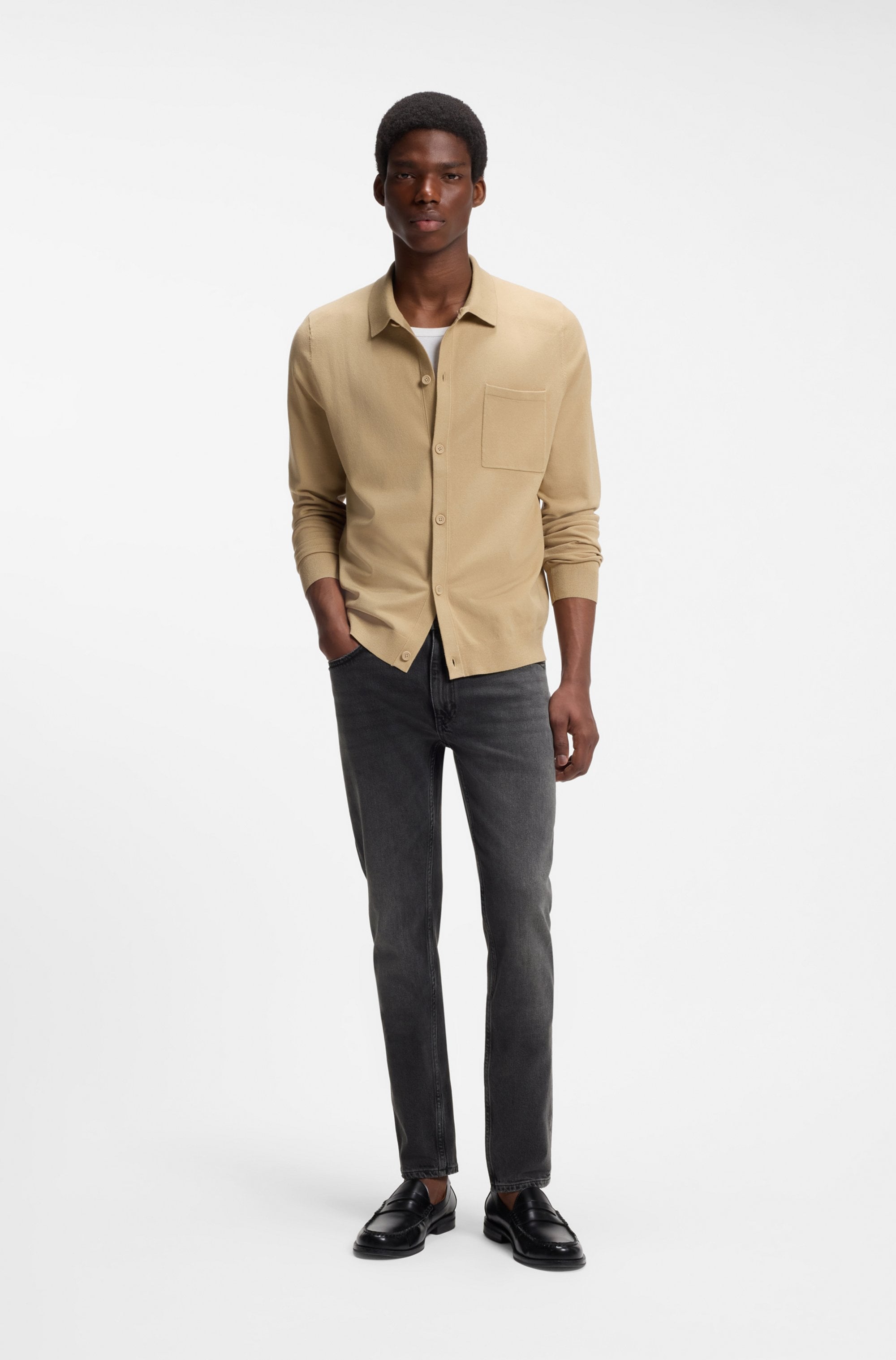 HUGO Slim-fit-Jeans »HUGO 734« aus Stretch-Denim, extra schmal