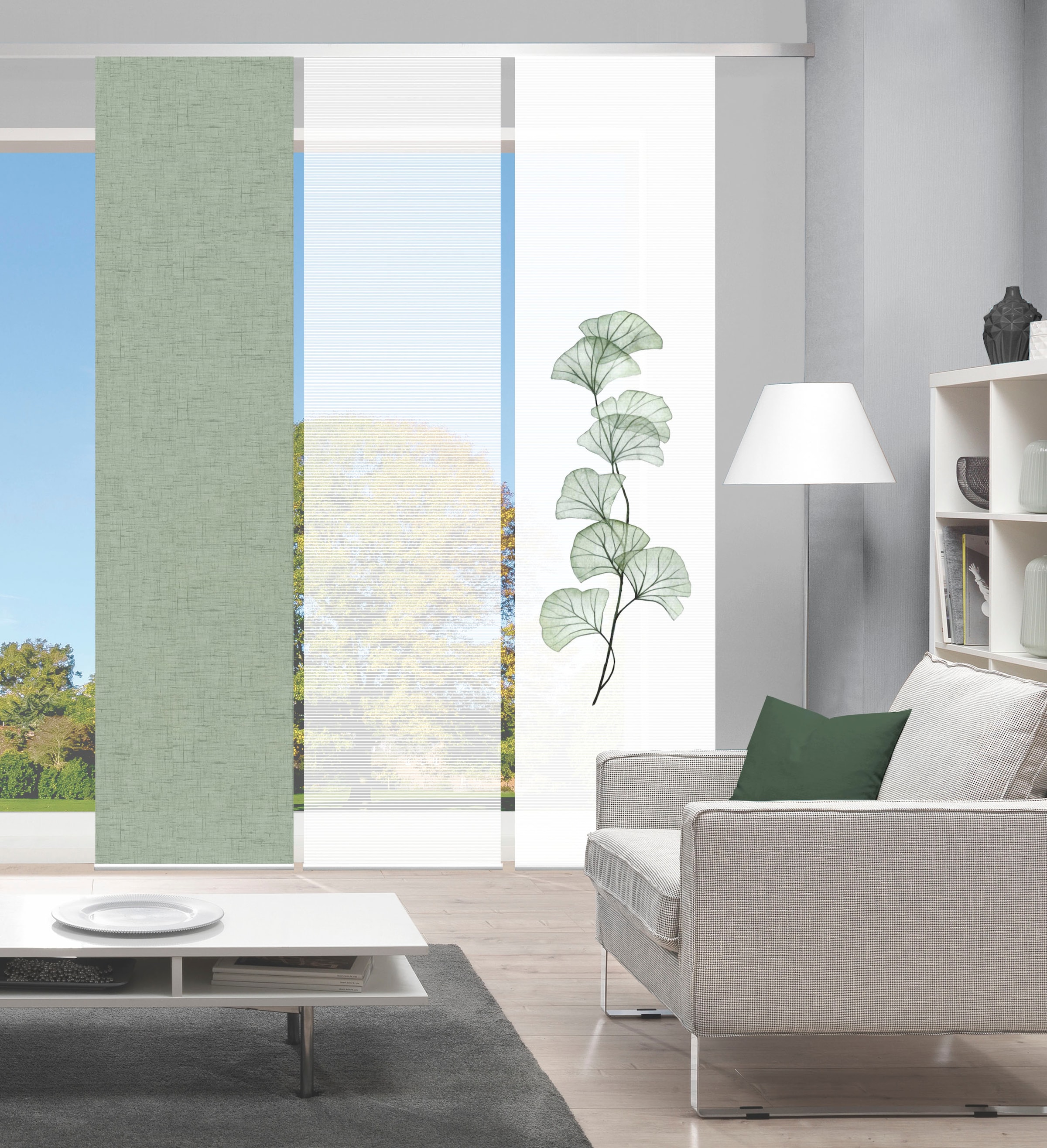 Vision S Schiebegardine »BERTO 3er SET« Paneelwagen 3 Stk. tlg. Schiebevorh günstig online kaufen