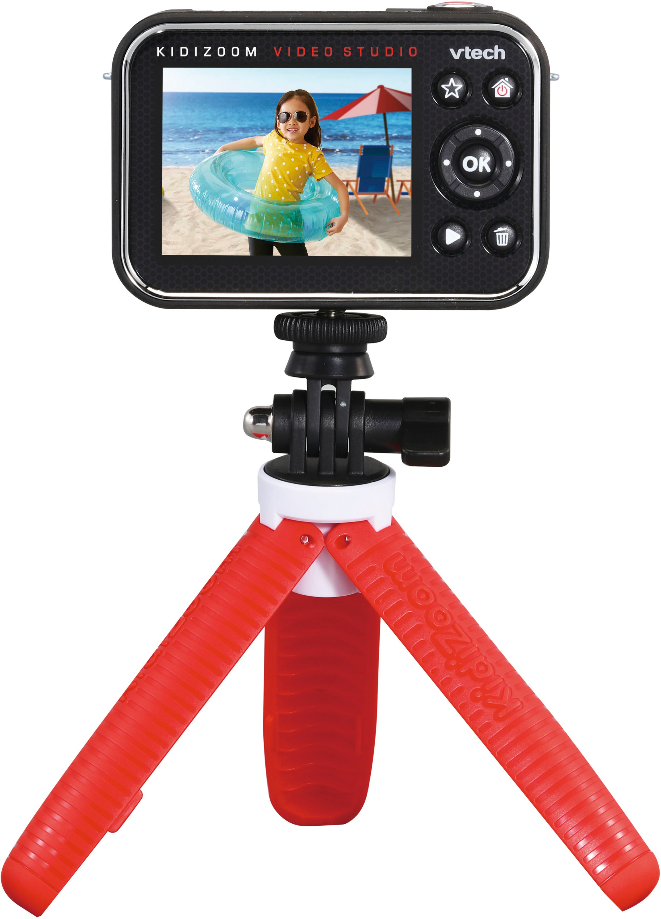 Vtech® Kinderkamera »KidiZoom Video Studio HD«, 5 MP, inkl. Selfie-Funktion und Ministativ