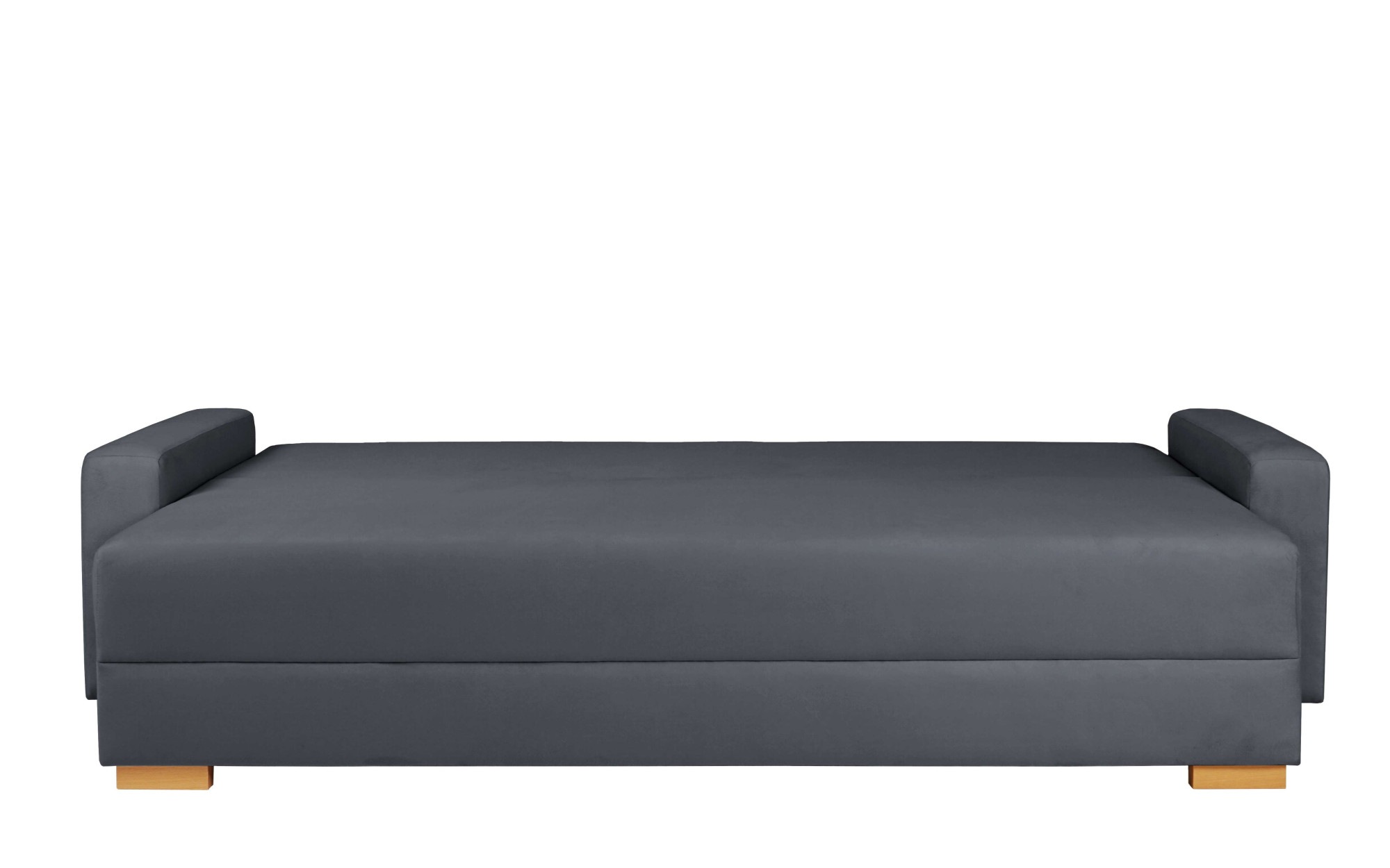 INOSIGN 3-Sitzer »SHERIDIAN Schlafsofa mit Bettkasten, in Feincord & Velvet«, mit Wellenunterfederung, moderne Bezüge, B/H/T 225/94/80