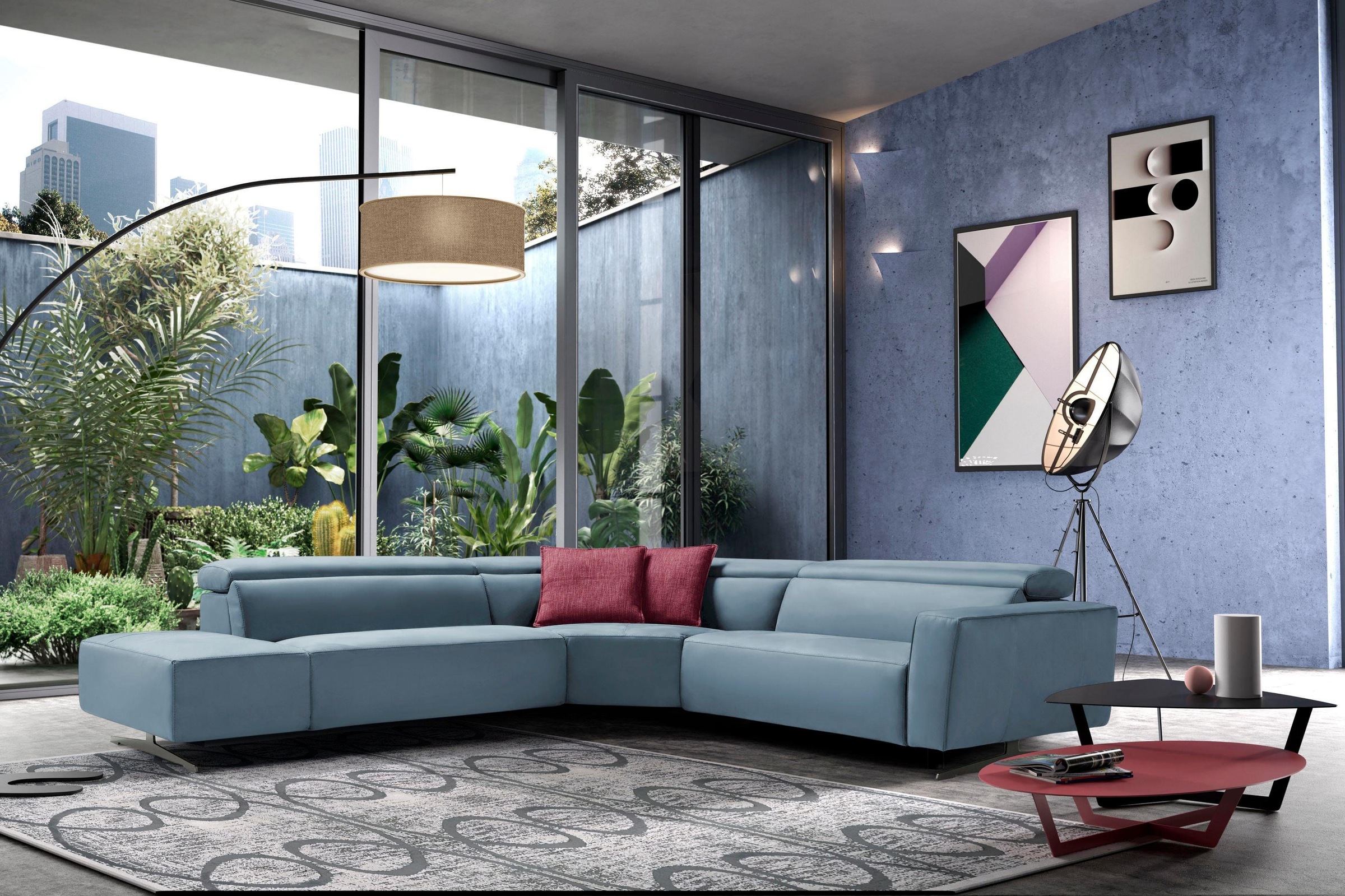 Egoitaliano Ecksofa »Stefanie-e, Designsofa der Extraklasse, bequem mit hoh günstig online kaufen
