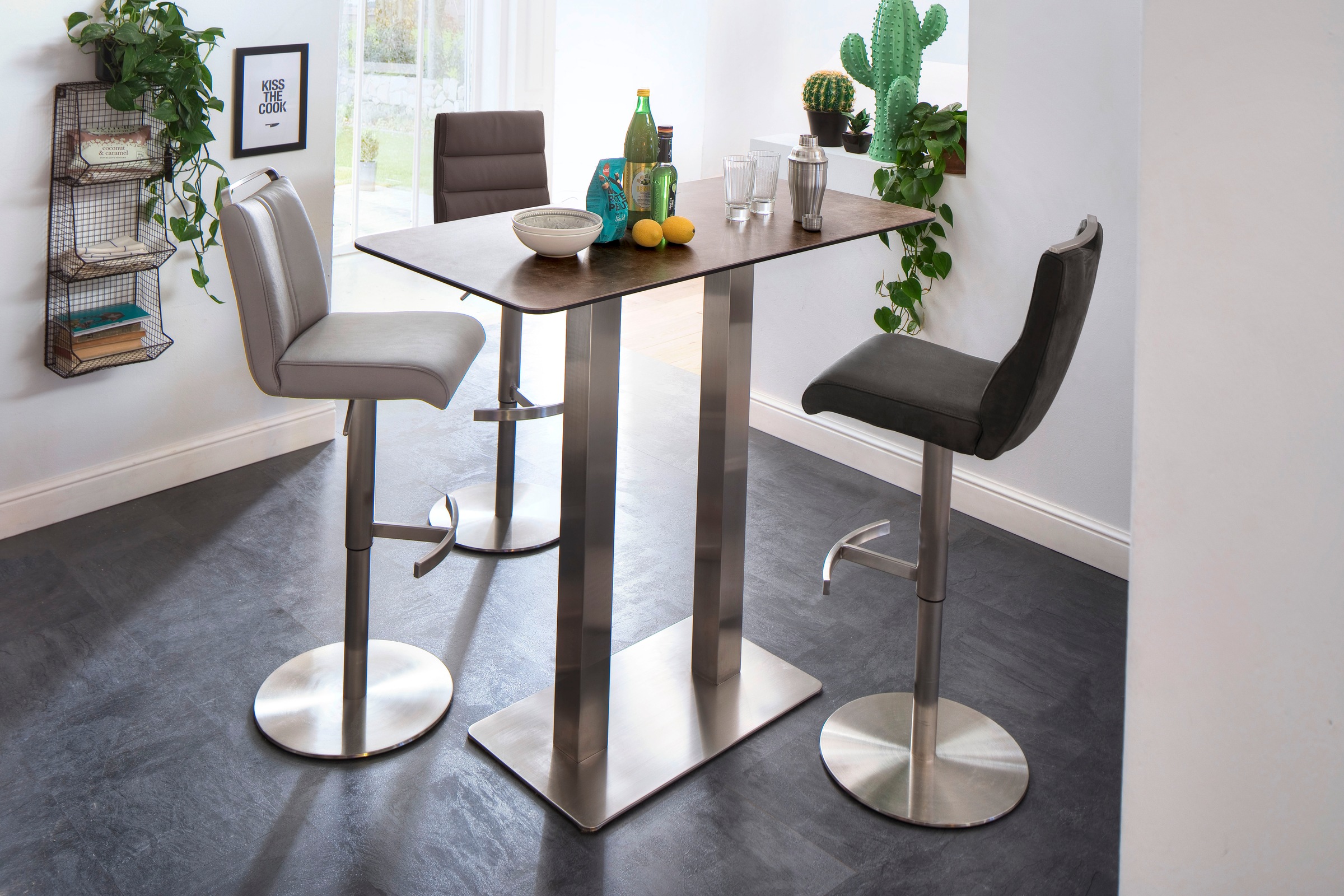 MCA furniture Bistrostuhl »GIULIA Barstuhl Tresenstuhl Tresenhocker« () Bar günstig online kaufen