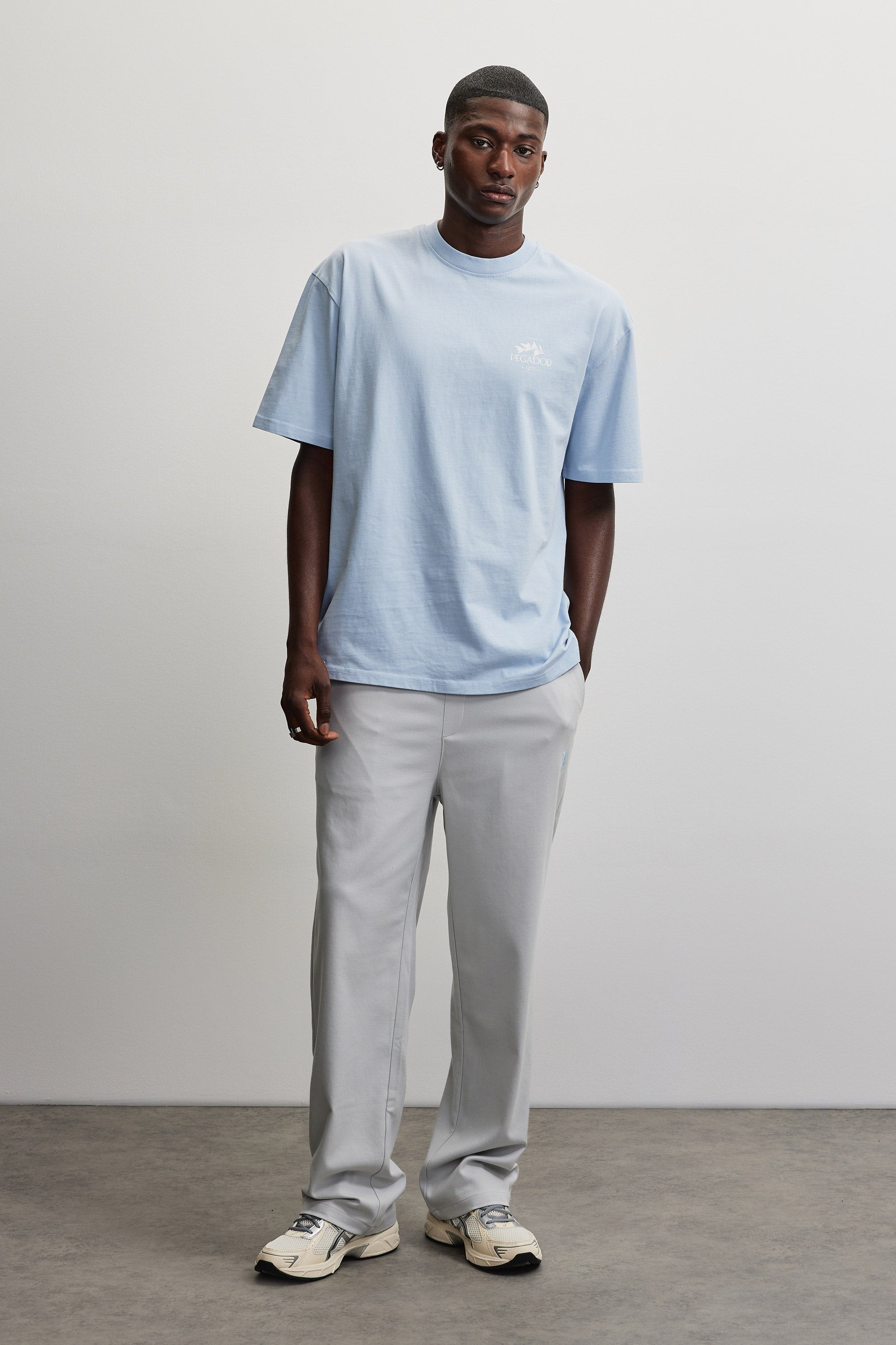 PEGADOR Rundhalsshirt »TRAVNIK OVERSIZED TEE«