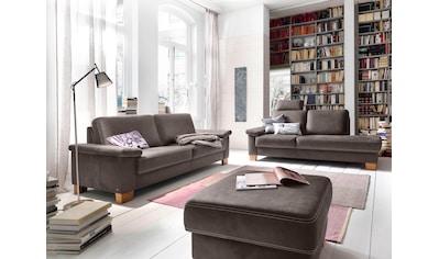 Premium collection by Home affaire 2,5-Sitzer »Teramo«, incl. 2 Kopfstützen, Federkern-Polsterung kaufen Premium collection by Home affaire 2,5-Sitzer »Teramo«, incl. 2 Kopfstützen, Federkern-Polsterung kaufen