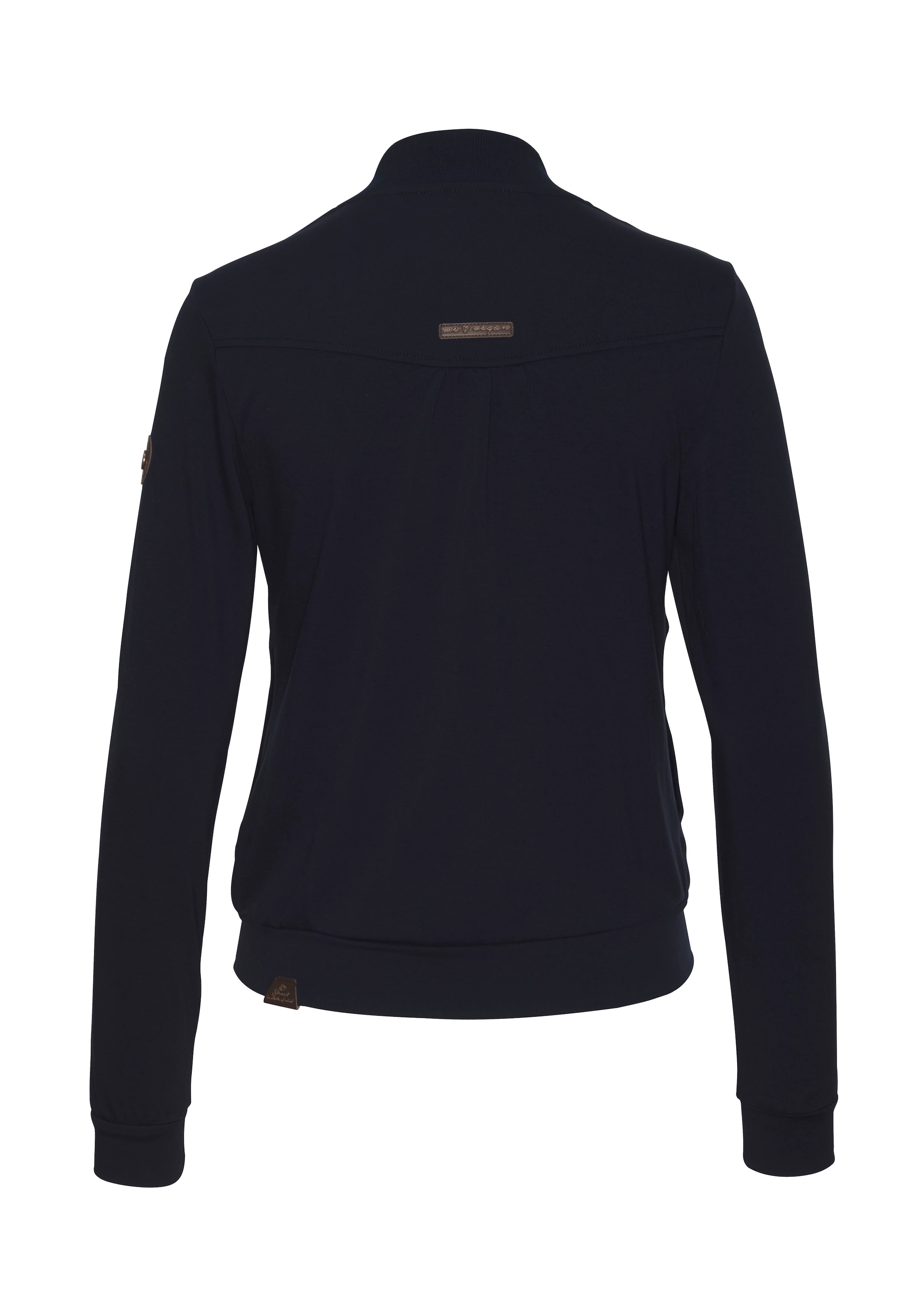 Ragwear Sweatjacke »KENIA CORE«, mit Logo und gerafften Details