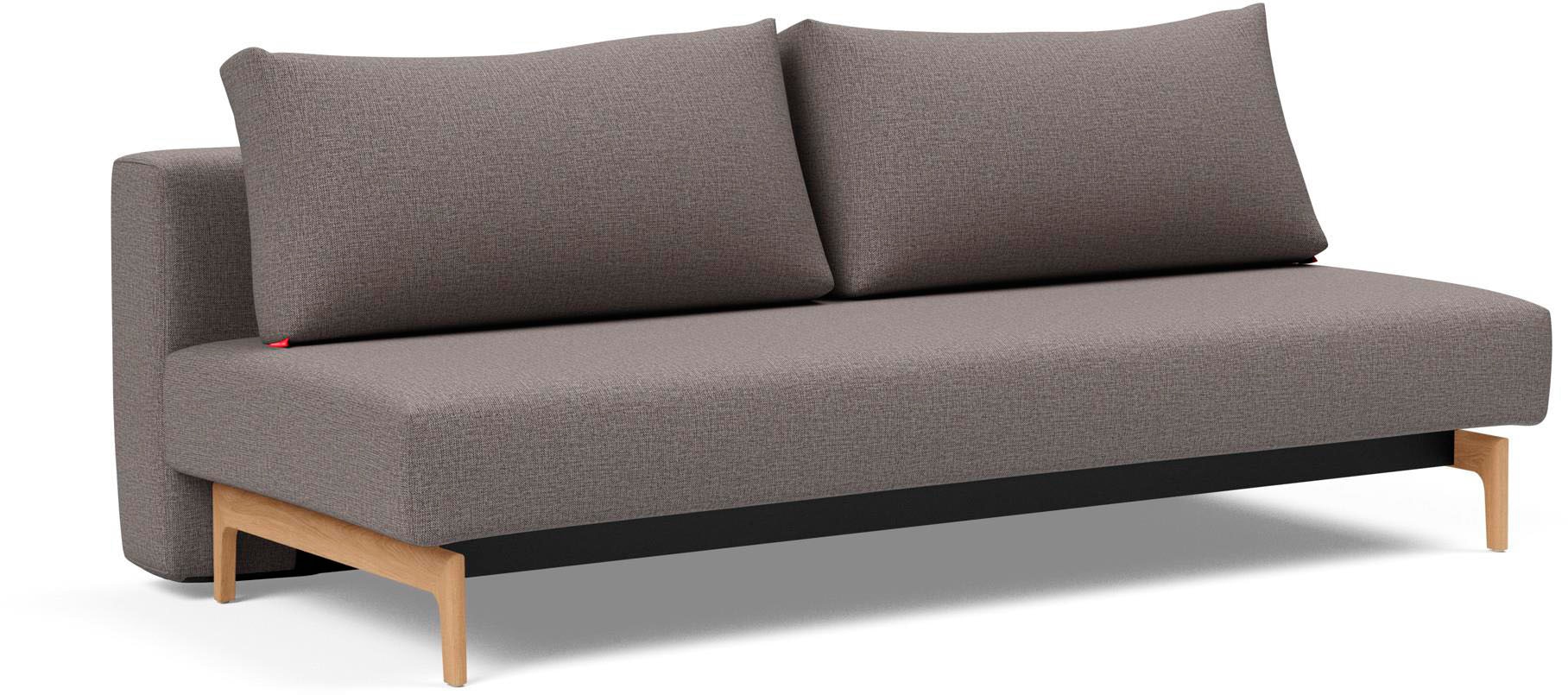 INNOVATION LIVING ™ Schlafsofa »TRYM 3-Sitzer mit Bettfunktion, Dauerschläfer, bequem und hochwertig«, Taschenfederkernpolsterung, Breite Liegefläche 140 cm